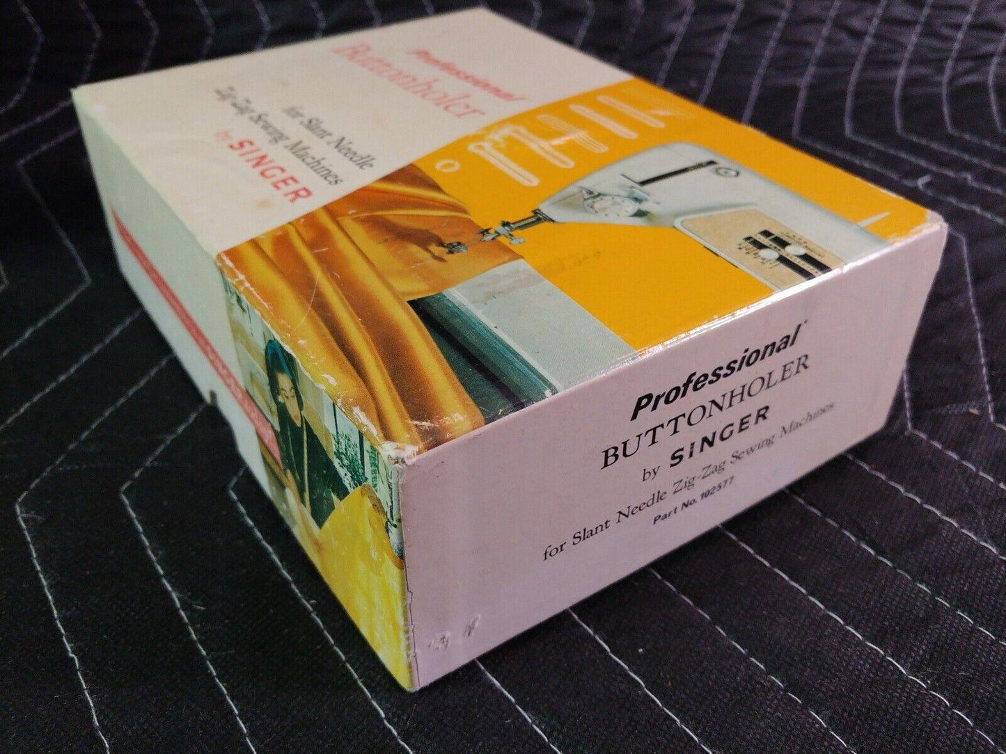 Vintage Singer Professional Buttonholer for Slant Needle Zig Zag Sewing Machine