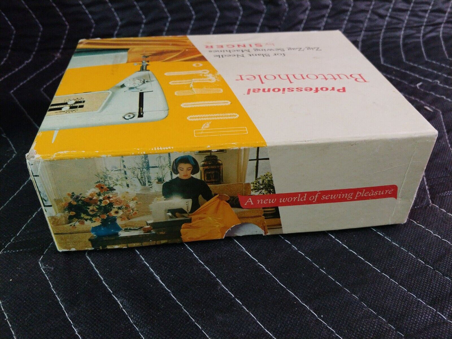 Vintage Singer Professional Buttonholer for Slant Needle Zig Zag Sewing Machine