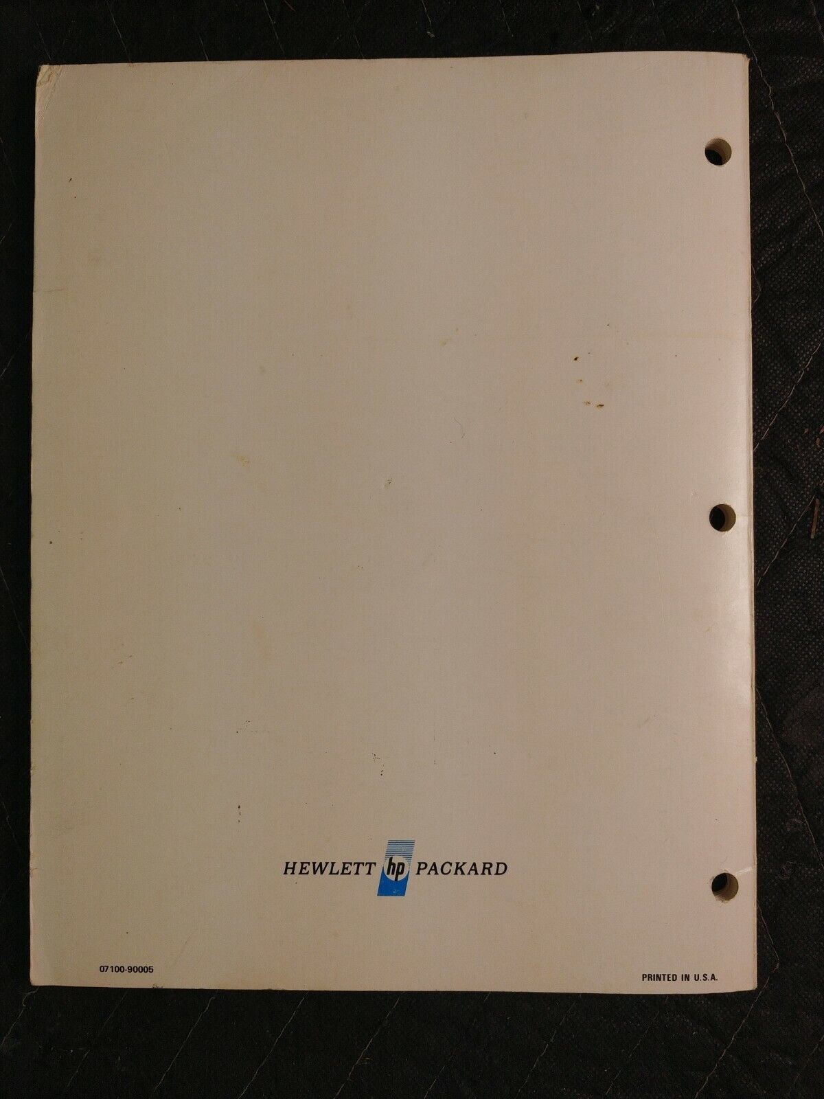 HP / Agilent 07100-90004 Strip Chart Recorders 7100B, 7101B, 7127A, 7128A