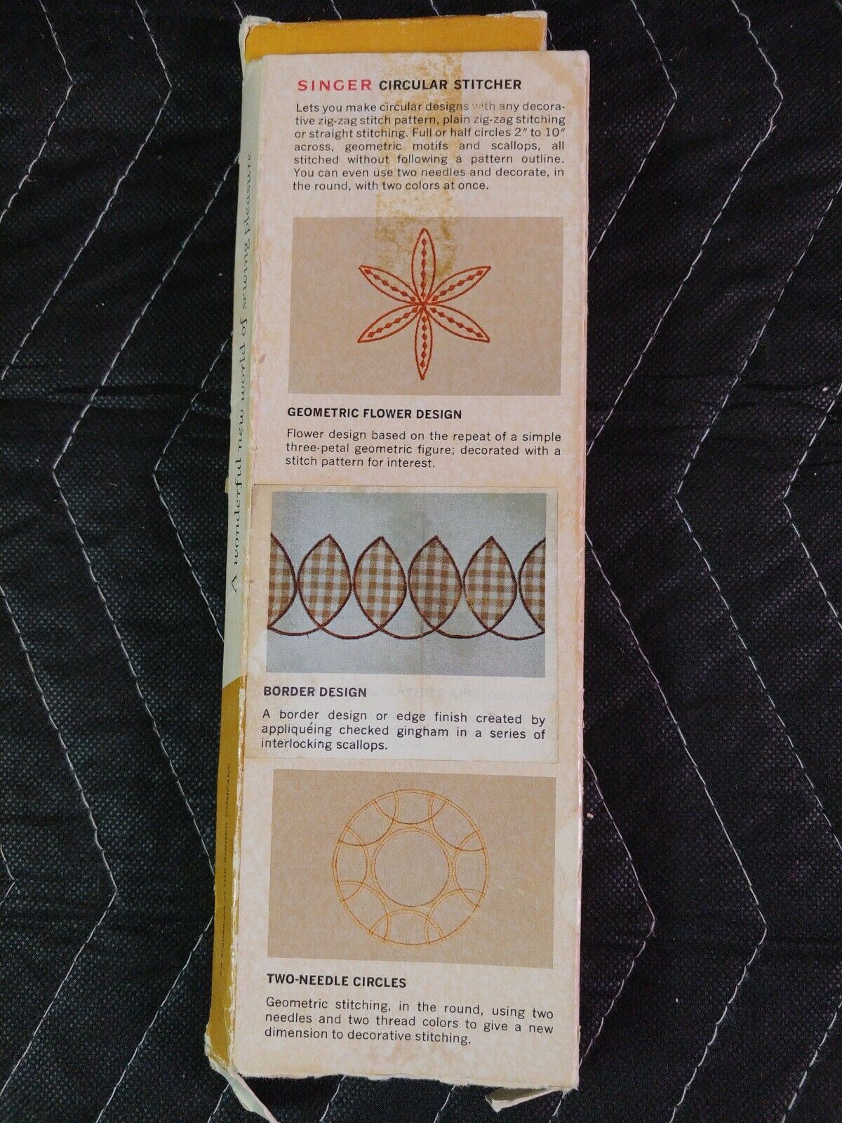 Singer Circular Stitcher for Touch & Sew Sewing Machines, Part 161847