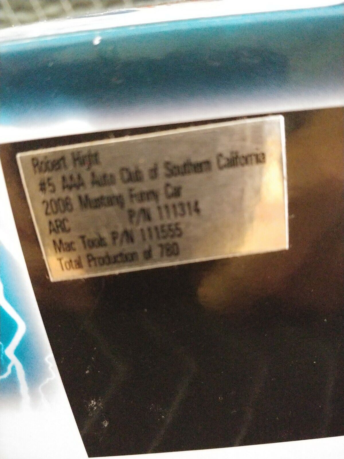 ROBERT HIGHT 2006 1/24 AAA MUSTANG FUNNY CAR