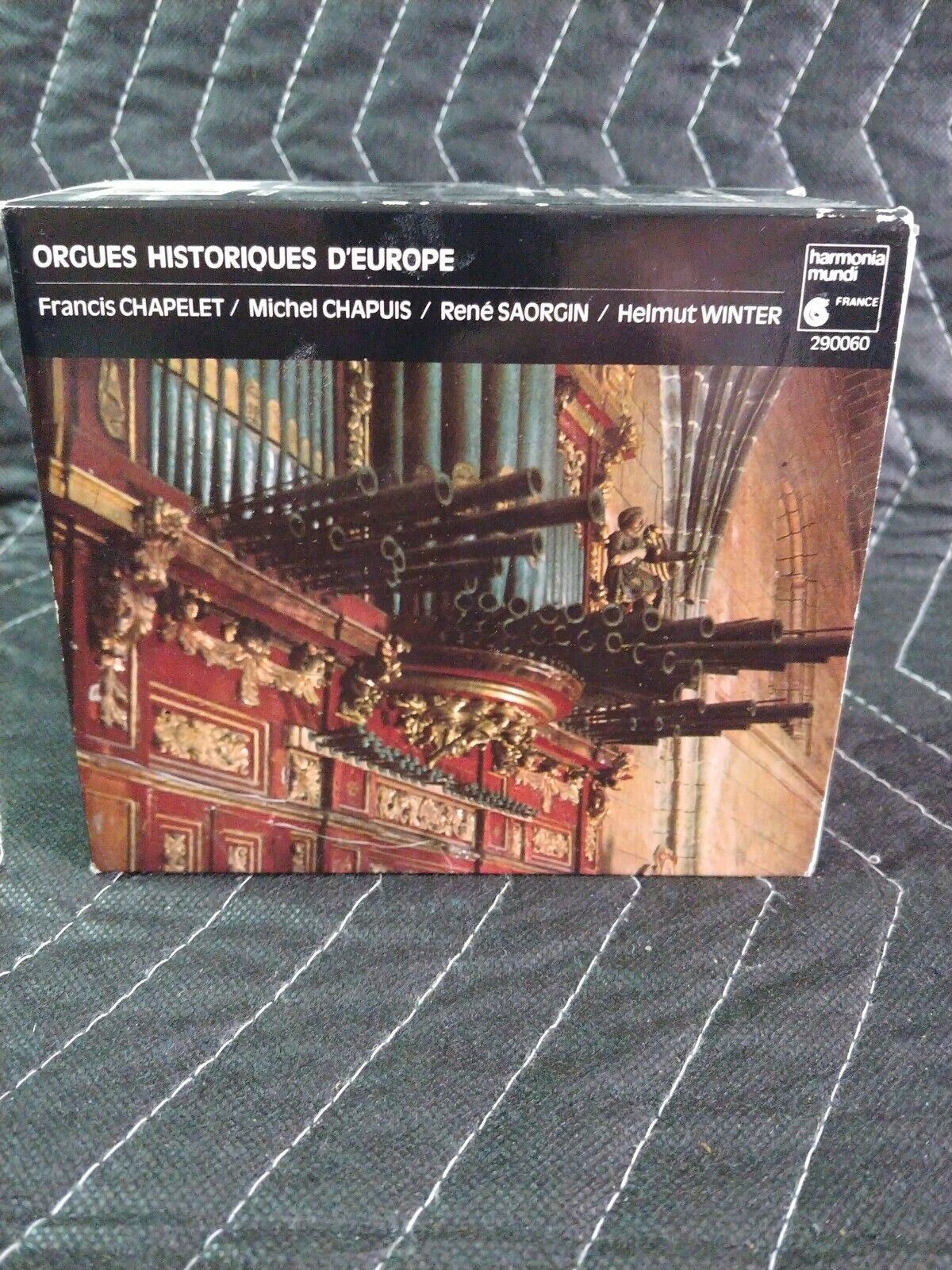 Orgues Historiques d´Europe CHAPELET SAORGIN CHAPUIS HARMONIA MUNDI 6 CD BOX