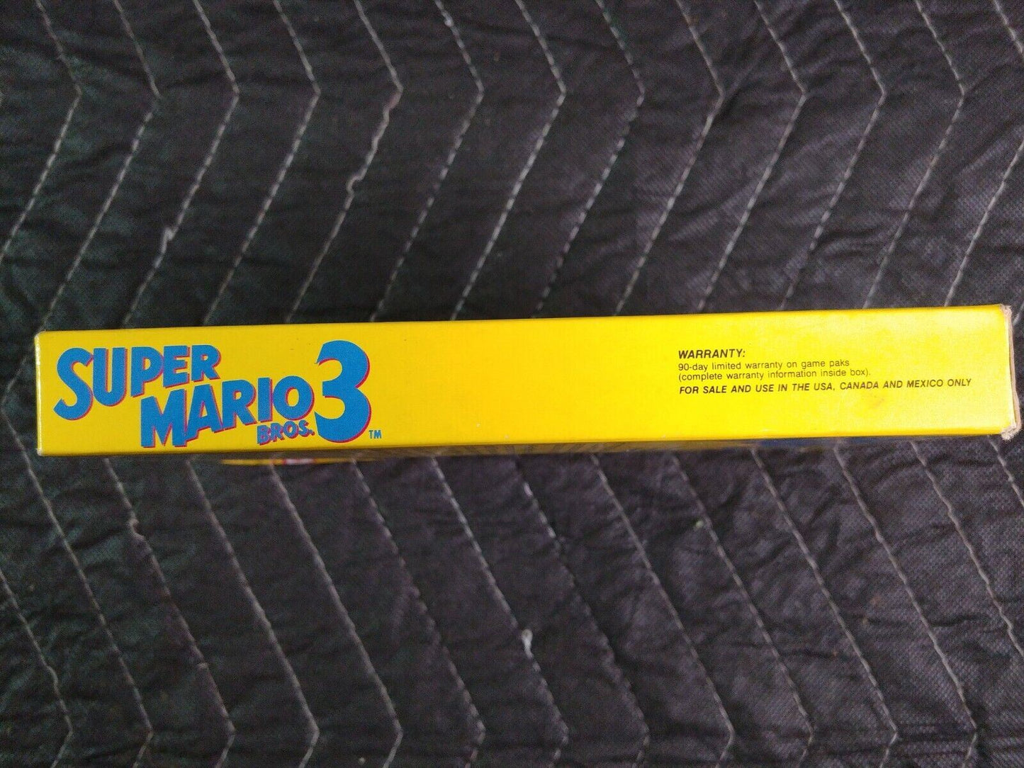 Super Mario Bros 3 Nintendo Classic NES with sleeve, manual box