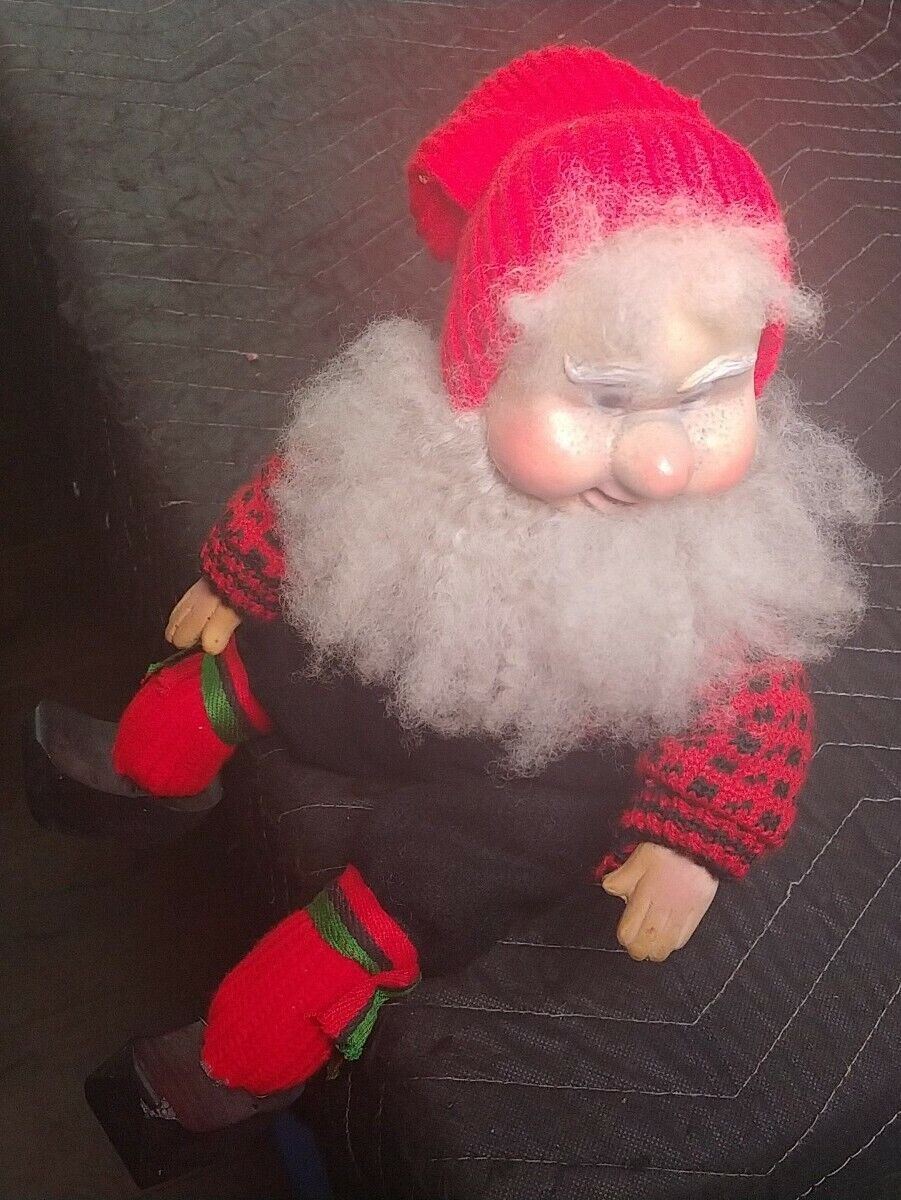 Norwegian JULENISSEN Nisse Christmas Elf Gnome Troll - Handmade In Norway