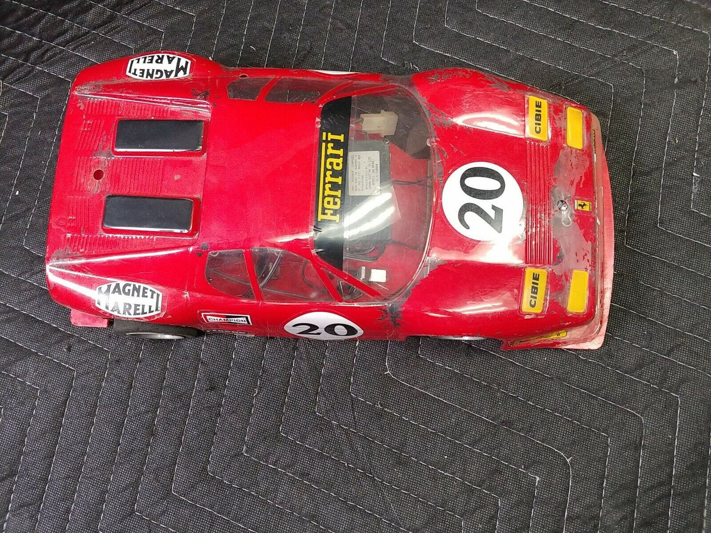 Vintage COX R/C Electric race car Ferrari 512 BB