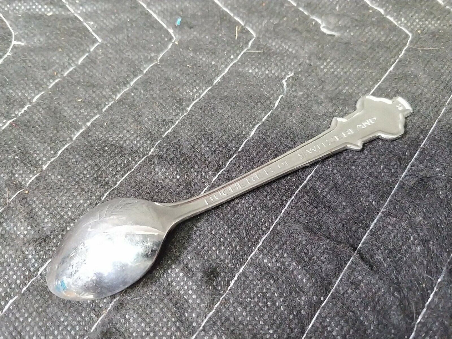 Rolex Bucherer Baby Spoon B 69 Lucerne Rare Genuine Silver Miniature Collectable