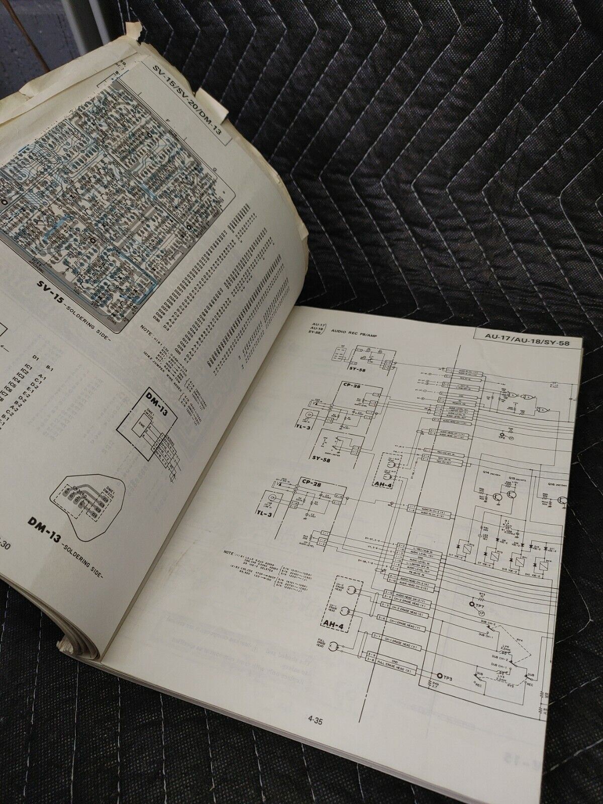 Original Service Manual for the Sony SLO-323 Beta Betamax VCR Schematics