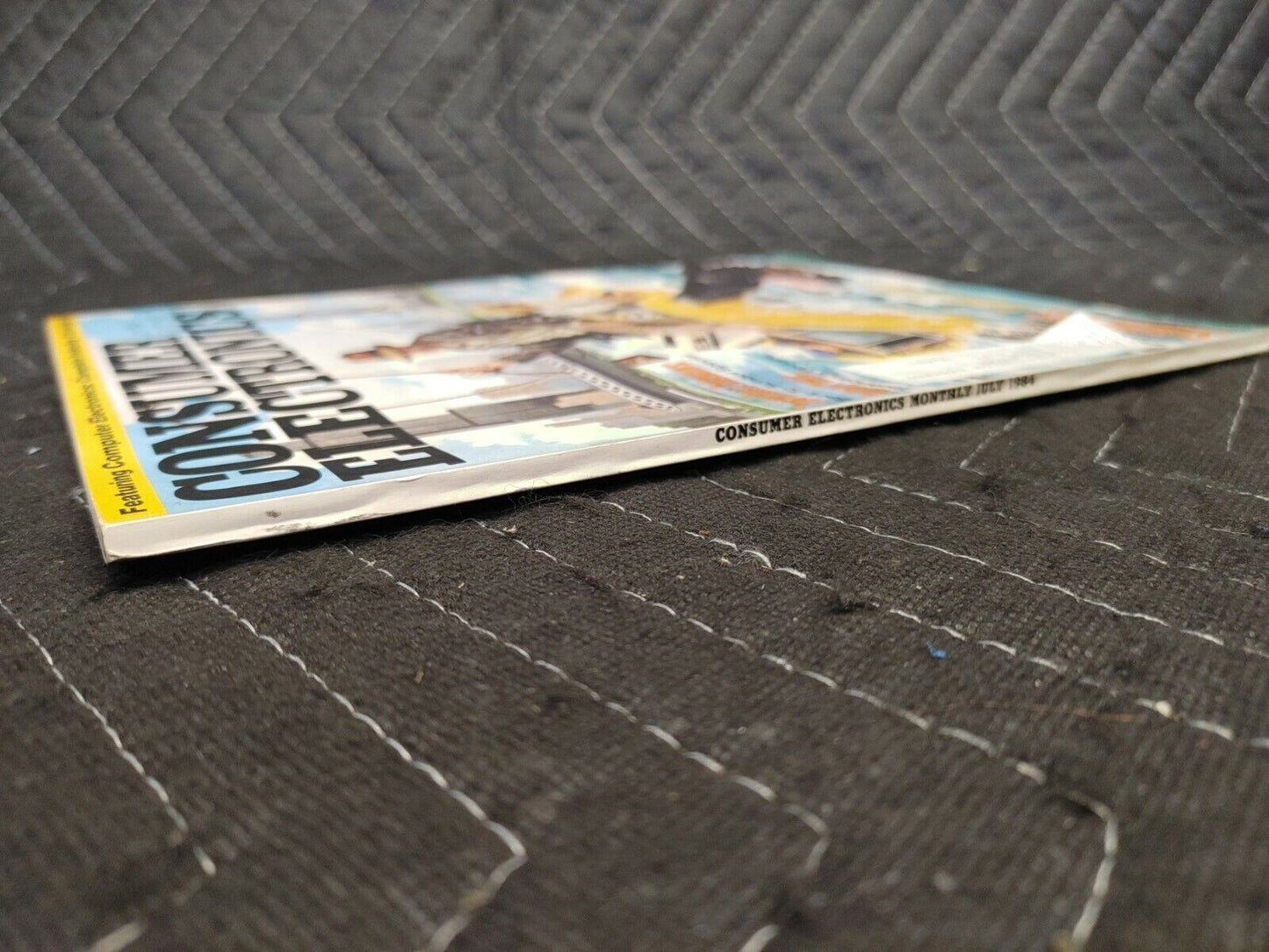 Consumer Electronics Monthly Magazine July 1984 Indiana Jones Goonies Commodore