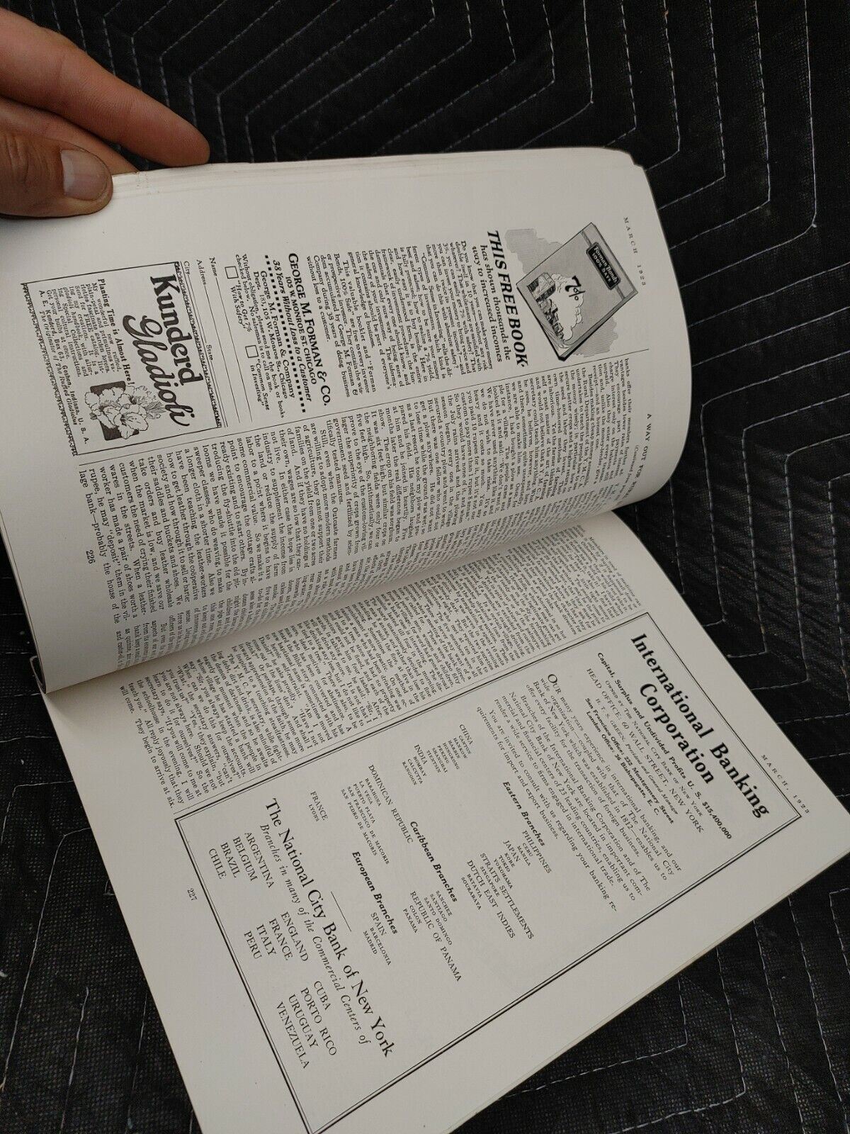 Antique March 1923 Asia Magazine, The American Magazine on the Orient