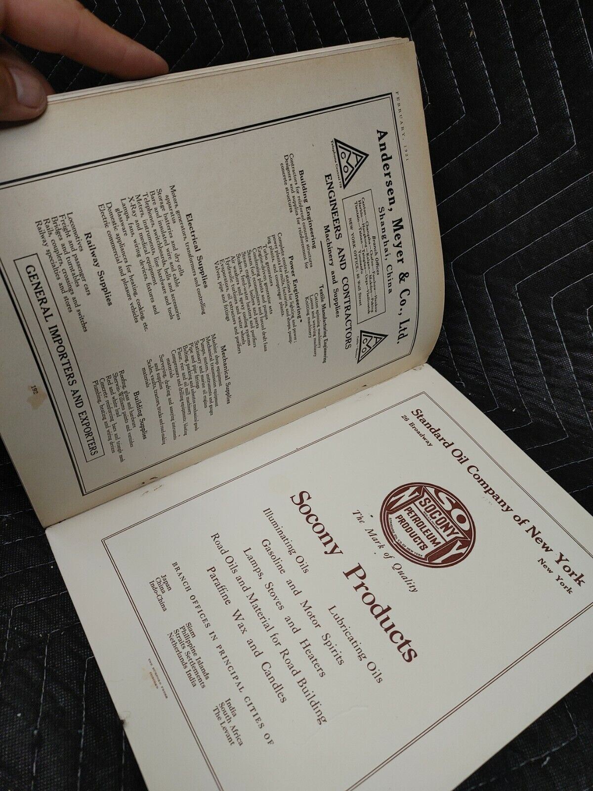 Antique February 1921 Asia Magazine, The American Magazine on the Orient