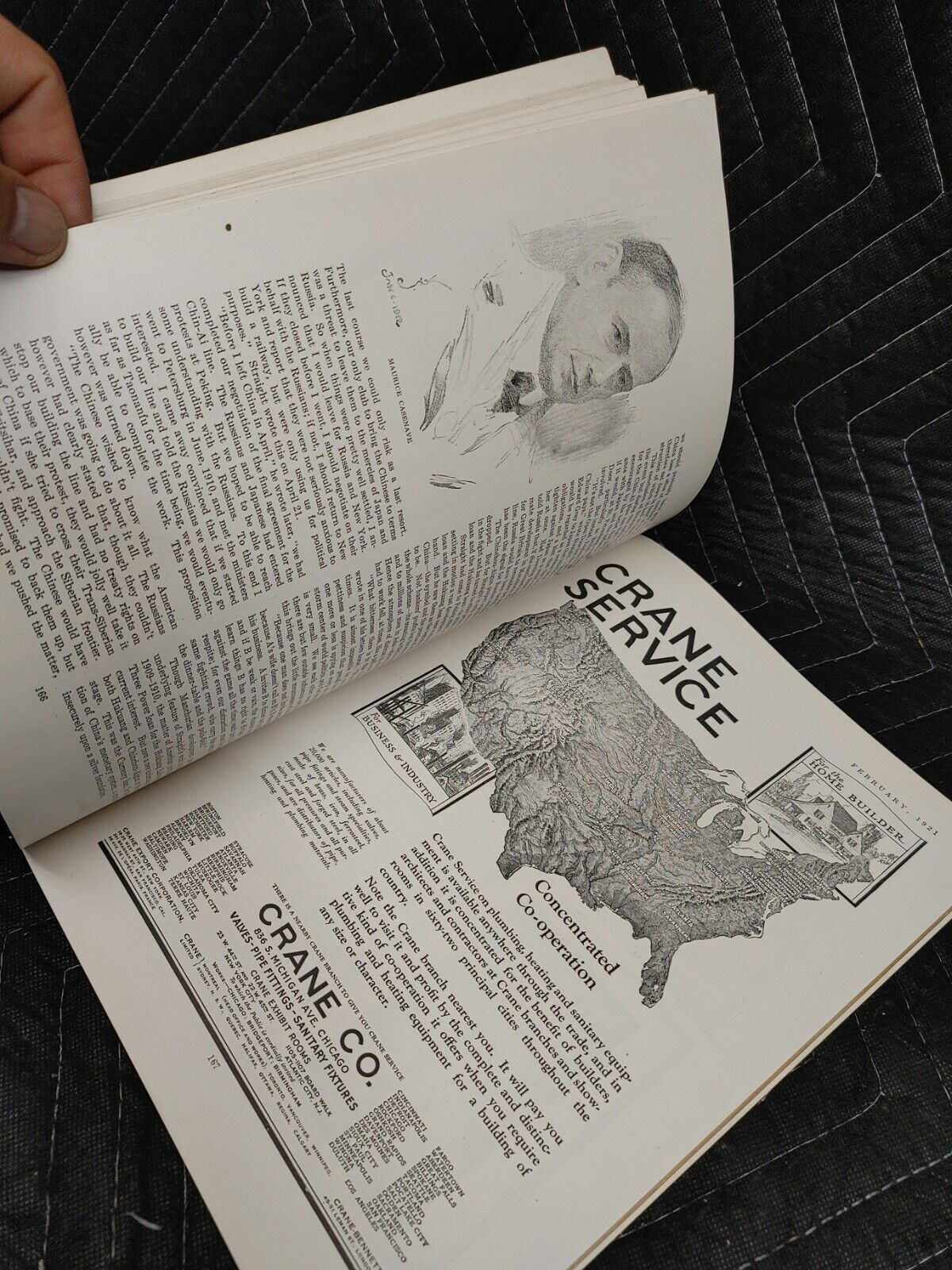 Antique February 1921 Asia Magazine, The American Magazine on the Orient