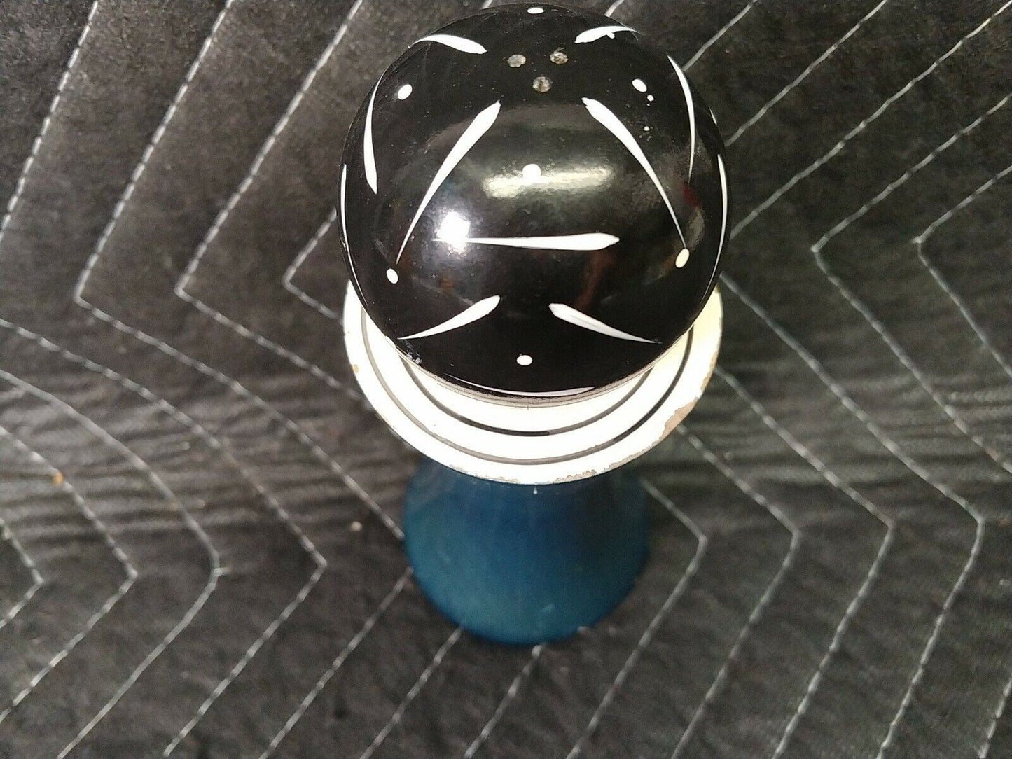 PepArt Pep-Art Blue Wood Salt Shaker - Designer