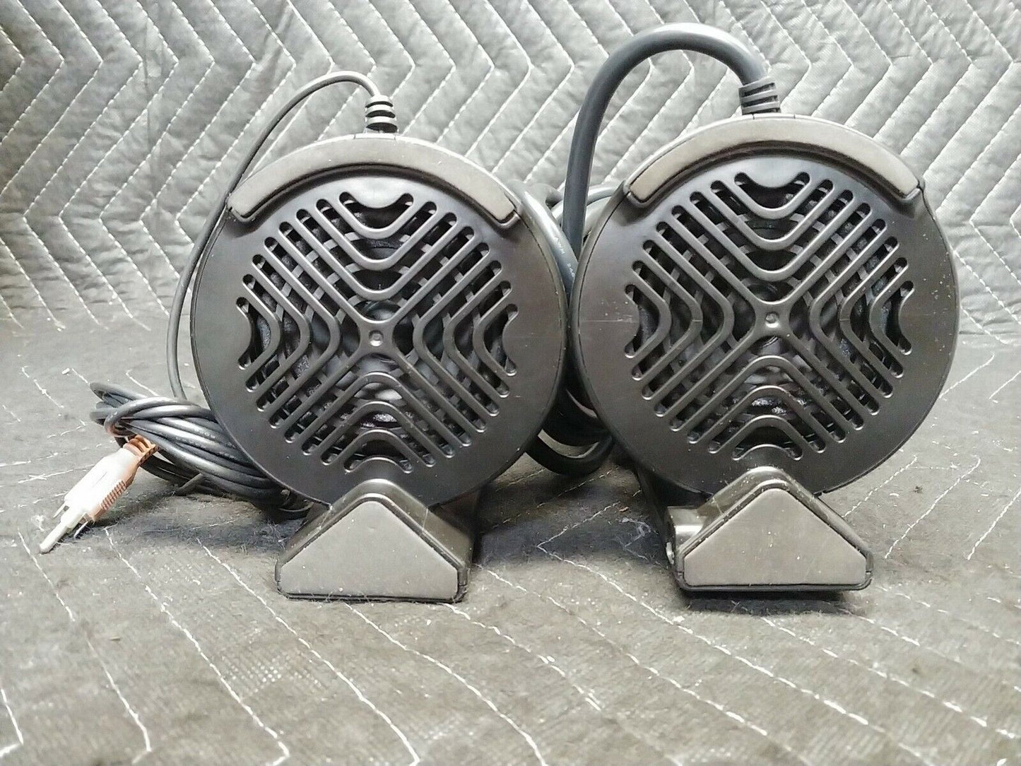 ALTEC LANSING VS4121 Powered Audio System Computer Speakers w/ Subwoofer TESTED