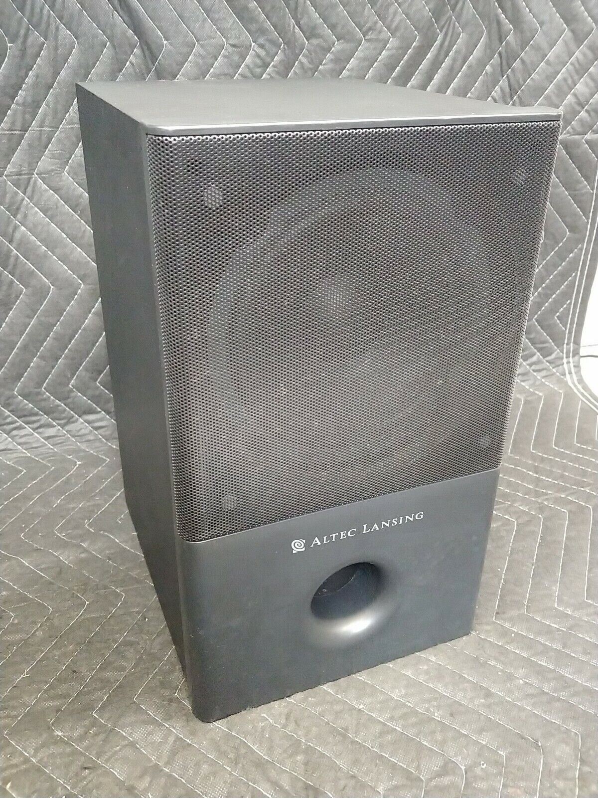 ALTEC LANSING VS4121 Powered Audio System Computer Speakers w/ Subwoofer TESTED