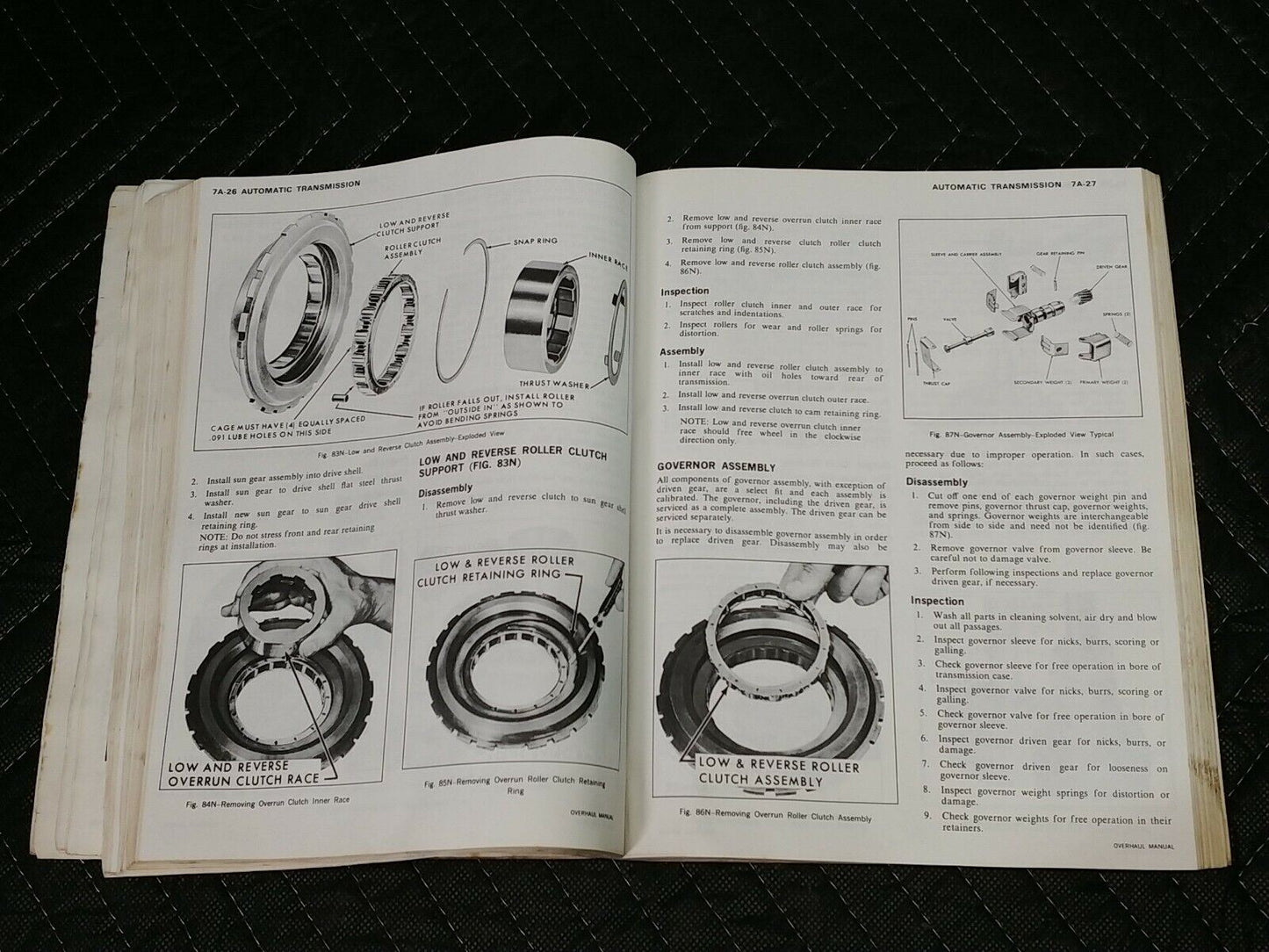 1974 Chevrolet Passenger Cars and Light Duty Trucks Overhaul Manual
