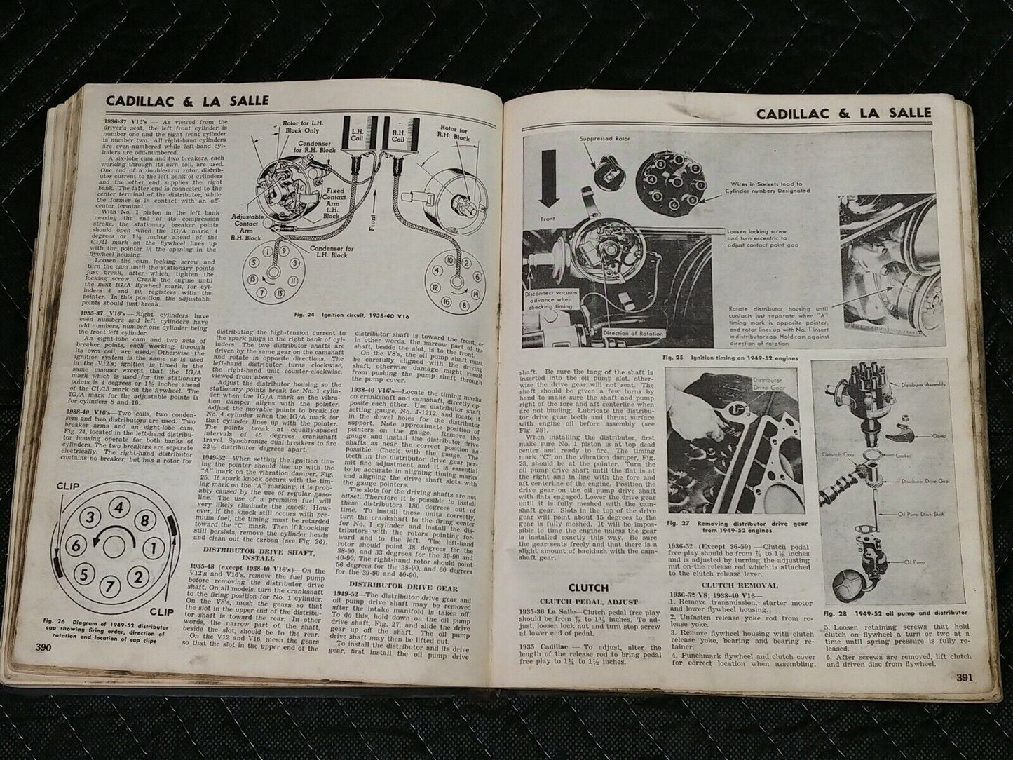 1952 Motors Auto Repair Manual Fifteenth Edition First Printing