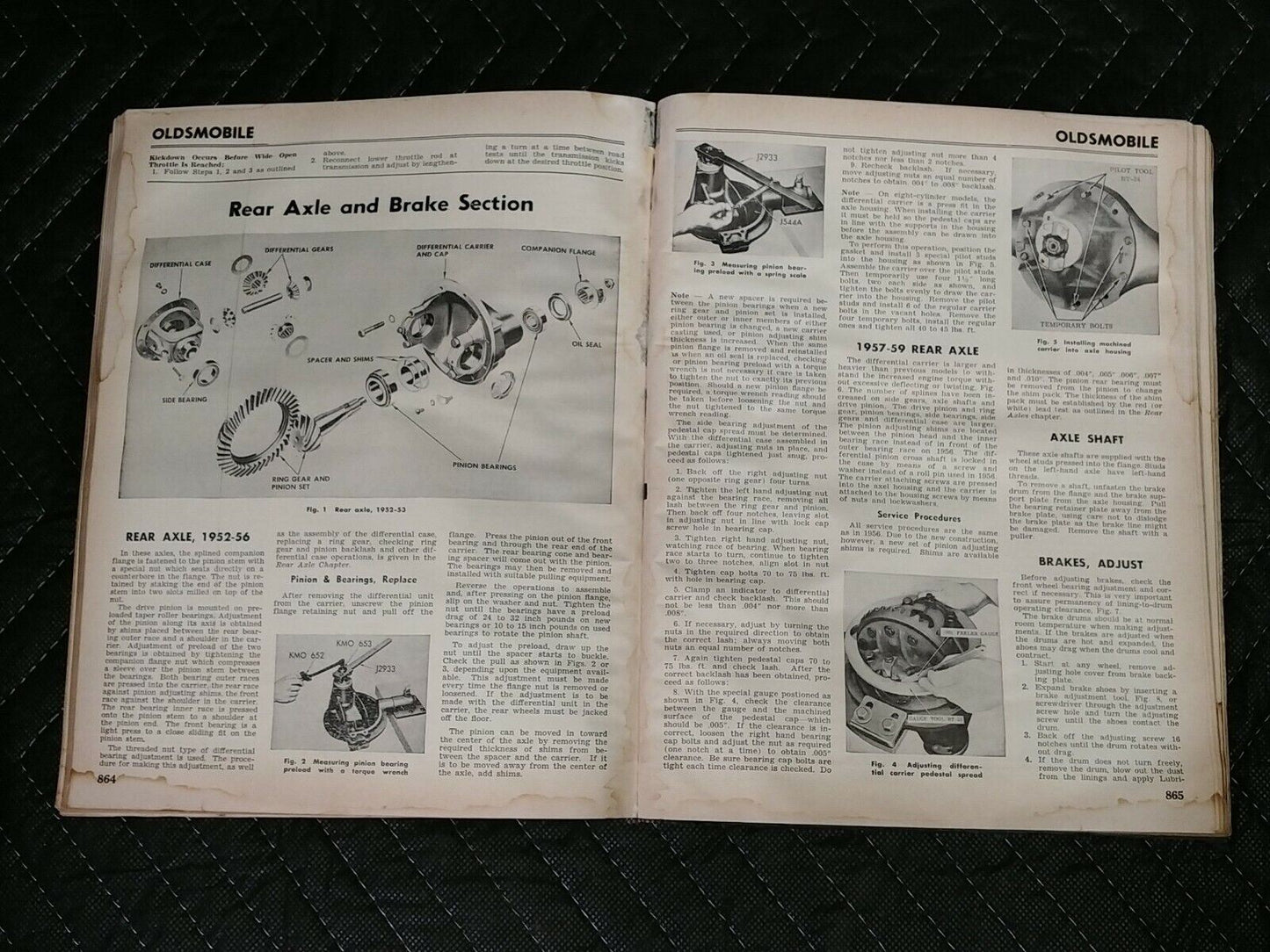 MOTOR'S Auto Repair Manual 1959 (2nd Printing) Covers 1952 - 1959 Models 22nd Ed
