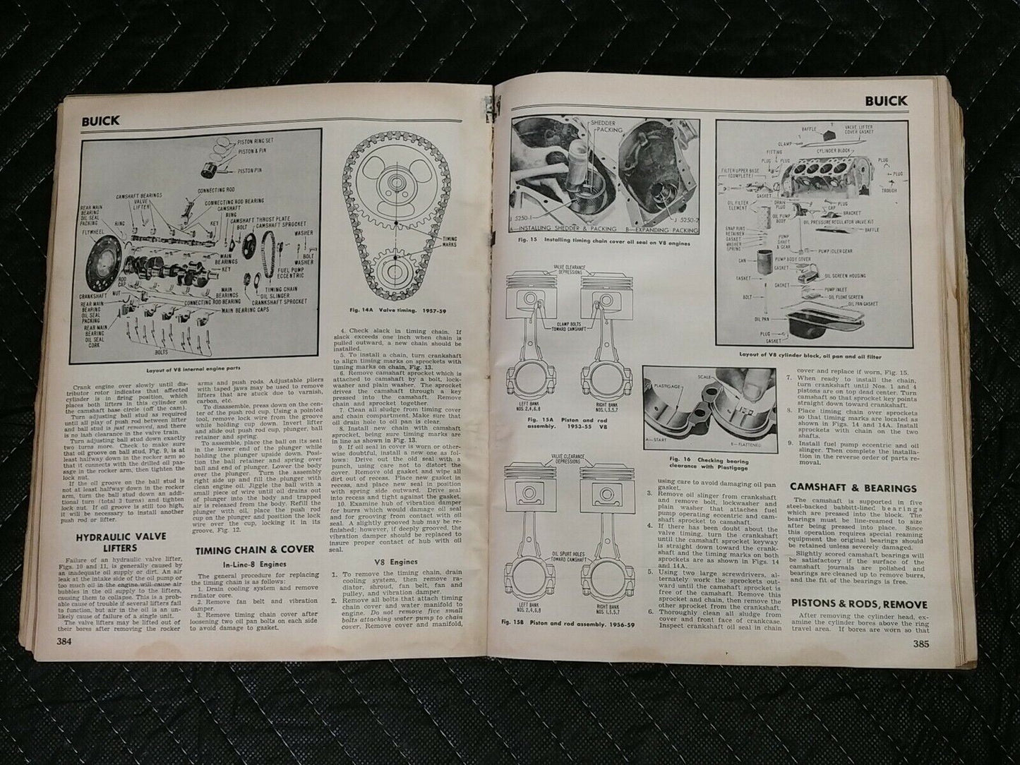 MOTOR'S Auto Repair Manual 1959 (2nd Printing) Covers 1952 - 1959 Models 22nd Ed