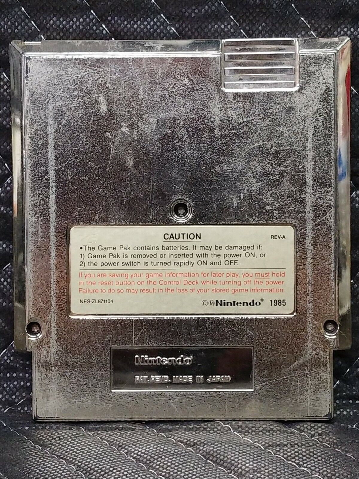 Zelda II: The Adventure of Link Gold Nintendo Entertainment System, 1985