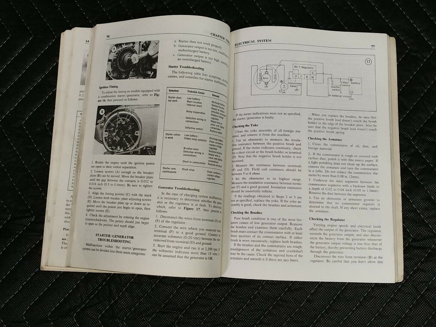 KAWASAKI Service Repair Handbook ~ Clymer ~ 90-350cc Singles 1966-1974