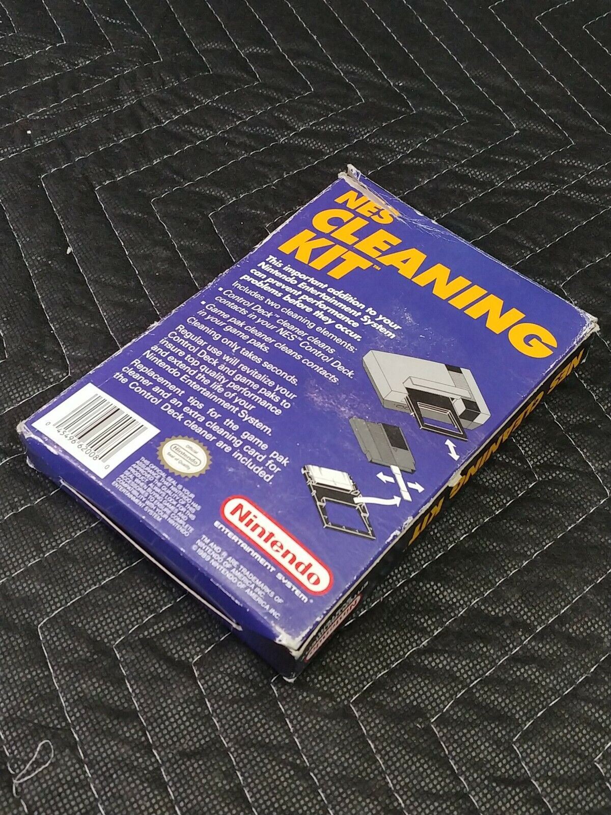 Nintendo 1989 NES Cleaning Kit Complete in Original Box, Manual & Cleaner