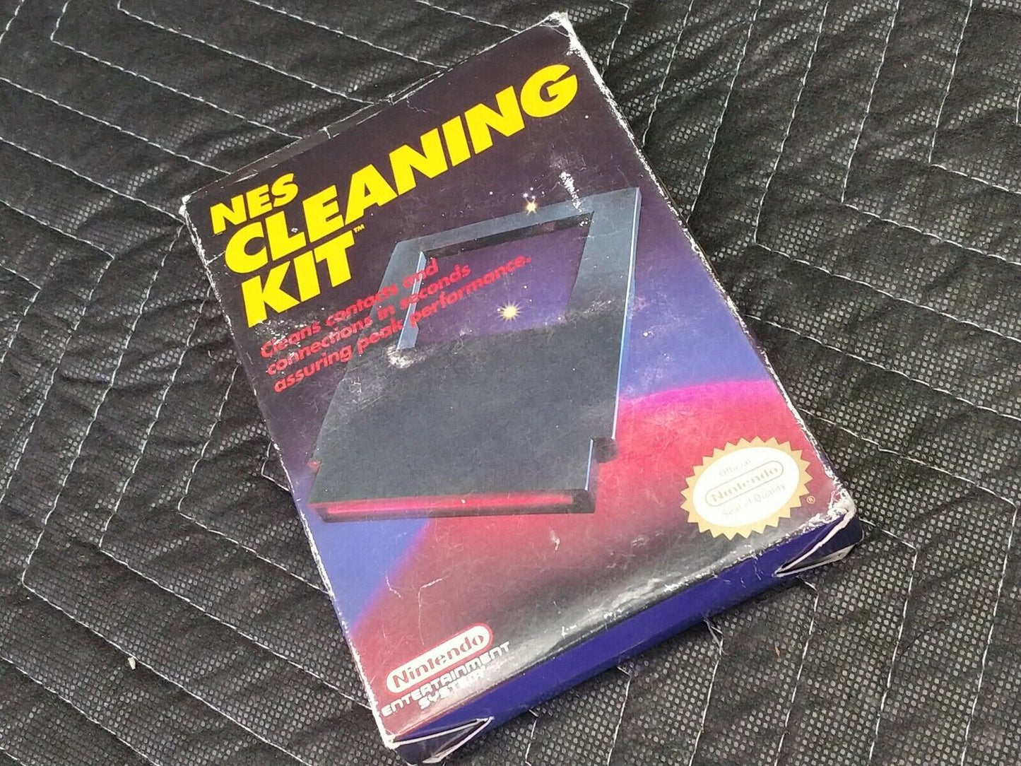 Nintendo 1989 NES Cleaning Kit Complete in Original Box, Manual & Cleaner