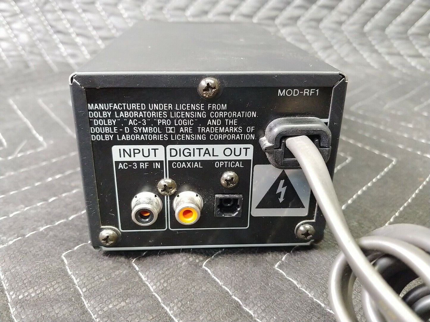 Sony MOD-RF1 RF Demodulator in Original Box