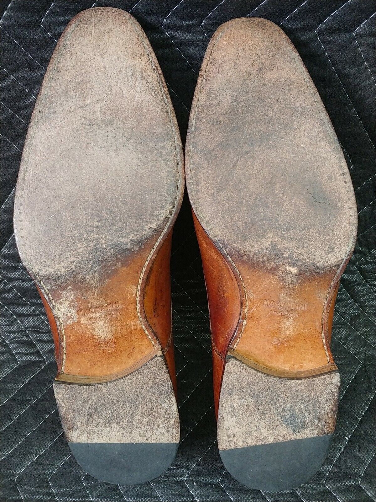 Magnanni Mens Casual Shoes 15052 Brown Buckle 8.5 Magnanni Mens Casual Shoes