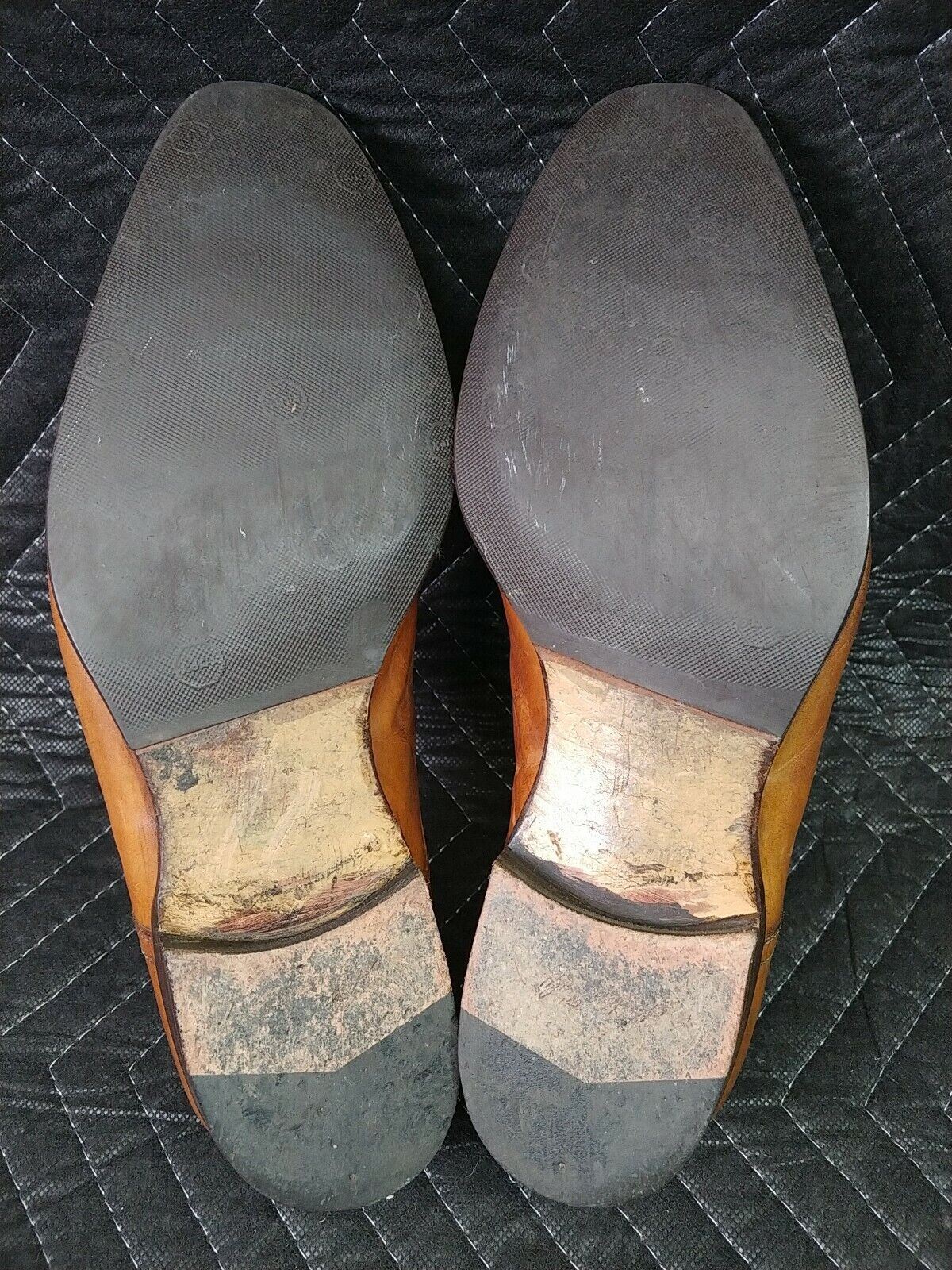 Magnanni Brown Leather Cap Toe (12666) Size 8M EU41