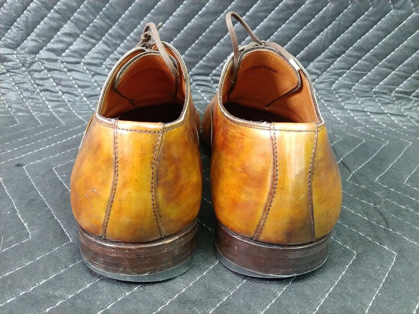 Magnanni Cap Toe Lace Up size 8-9 US (11676)