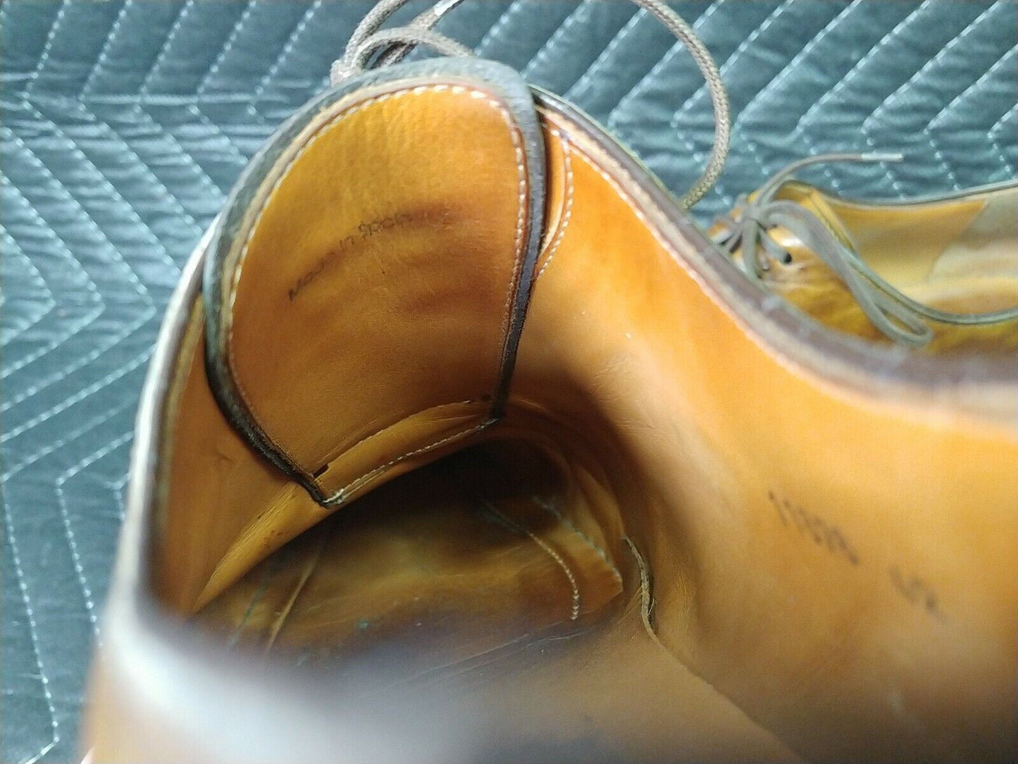 Magnanni Cap Toe Lace Up size 8-9 US (11676)