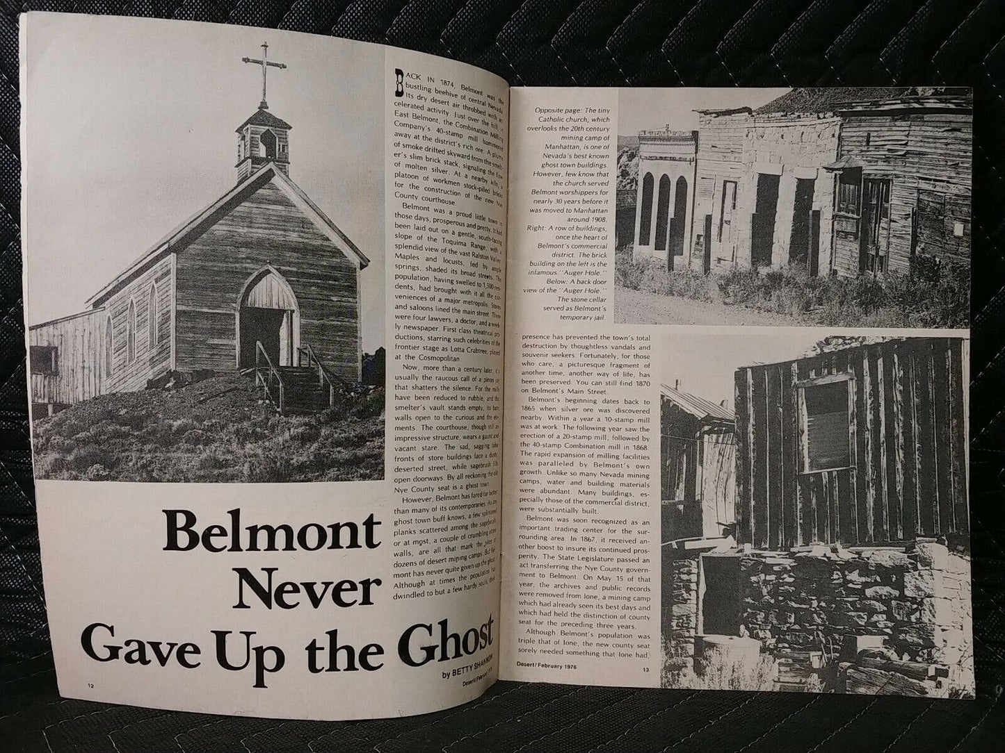 Vintage Desert Magazine February 1976