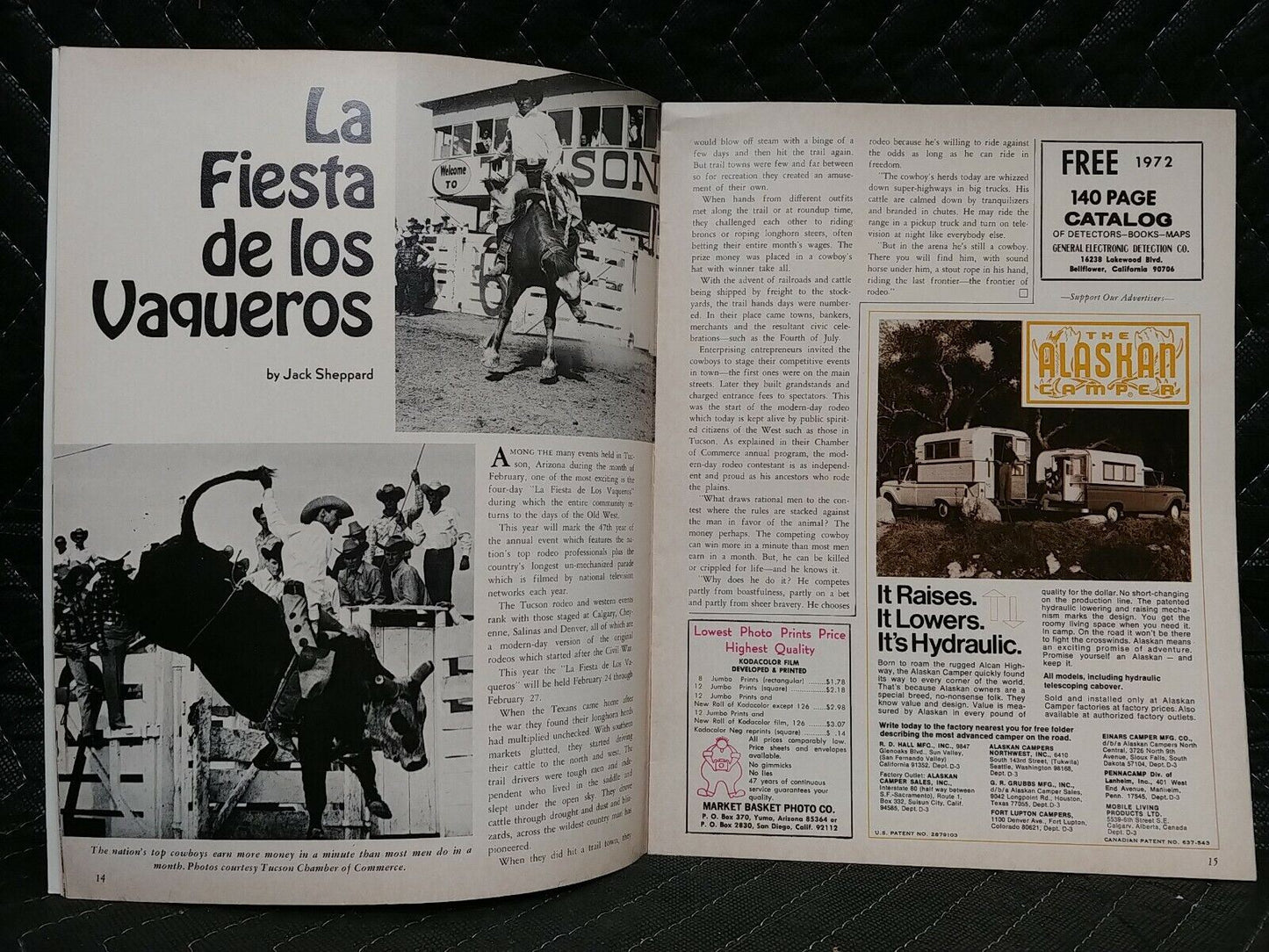 Vintage Desert Magazine January 1972