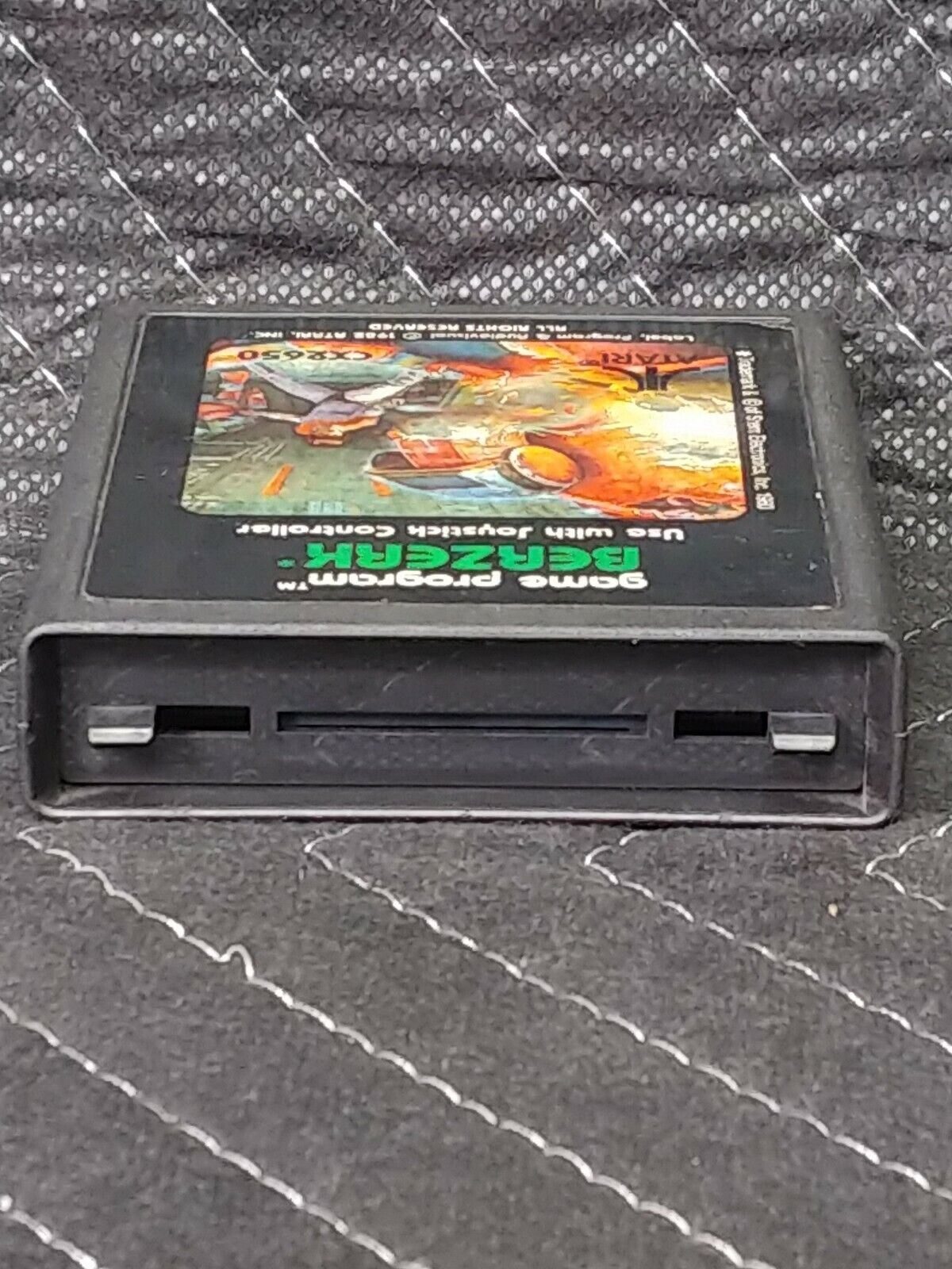 1982 "Berzerk" (CX2650) Atari 2600 Video Game Cartridge