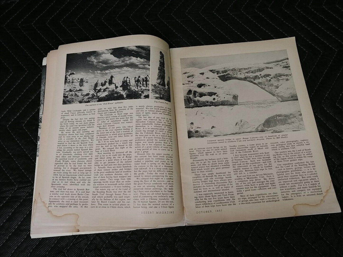 Vintage Desert Magazine October 1957