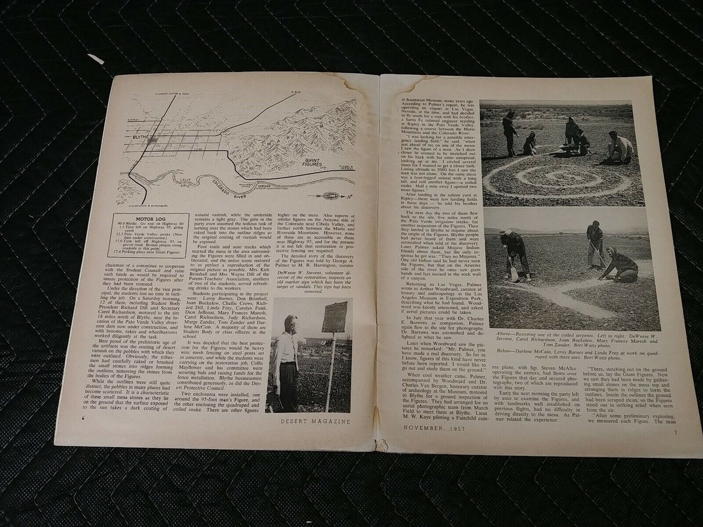 Vintage Desert Magazine November 1957