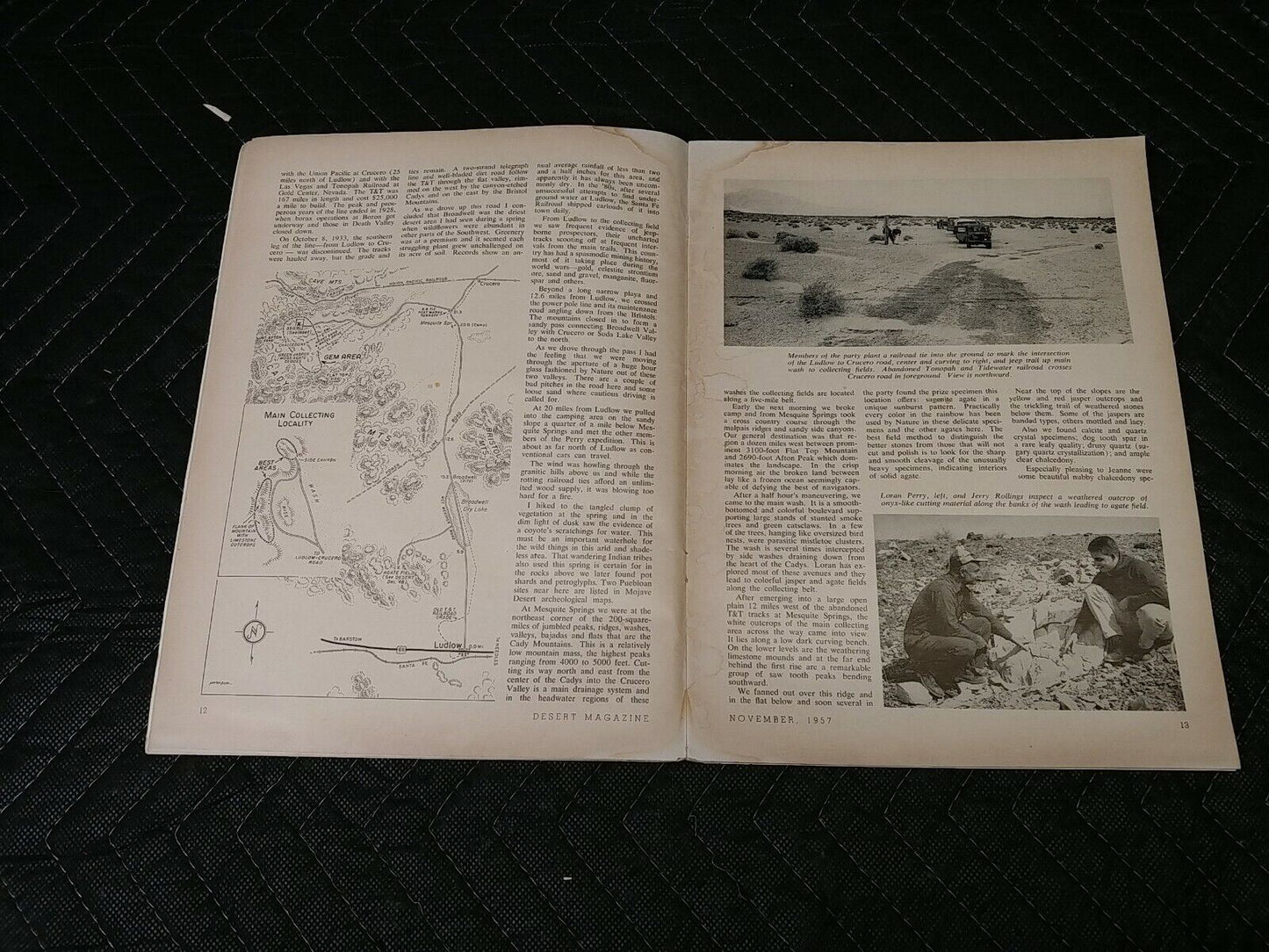 Vintage Desert Magazine November 1957