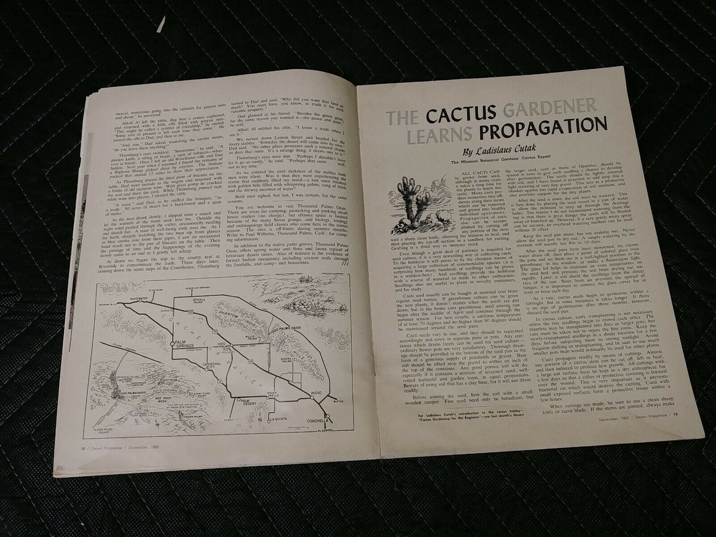 Vintage Desert Magazine September 1960