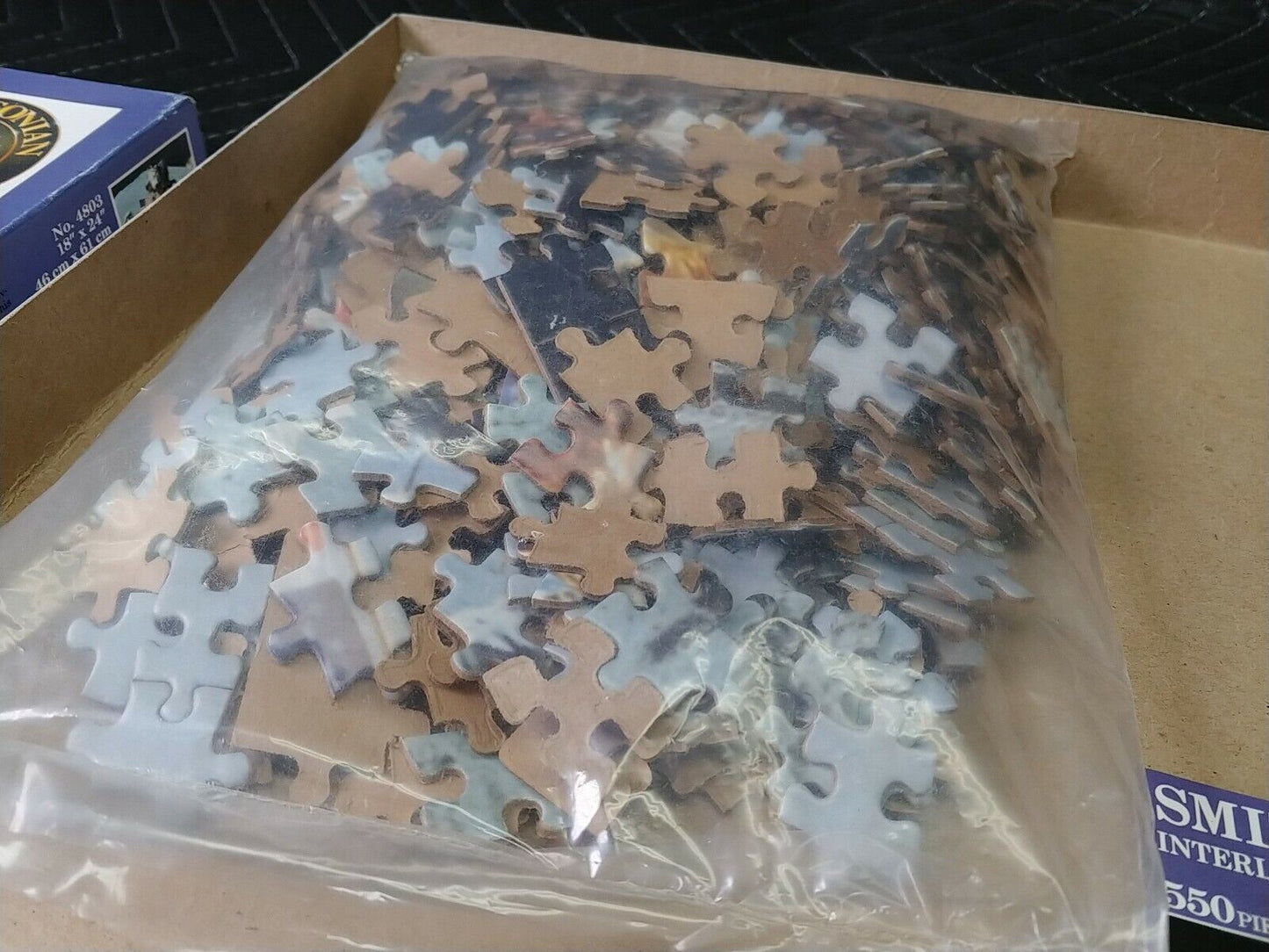 NOS Smithsonian Interlocking 550 Pieces Jigsaw Puzzle Apollo XV SPACE W/ Booklet