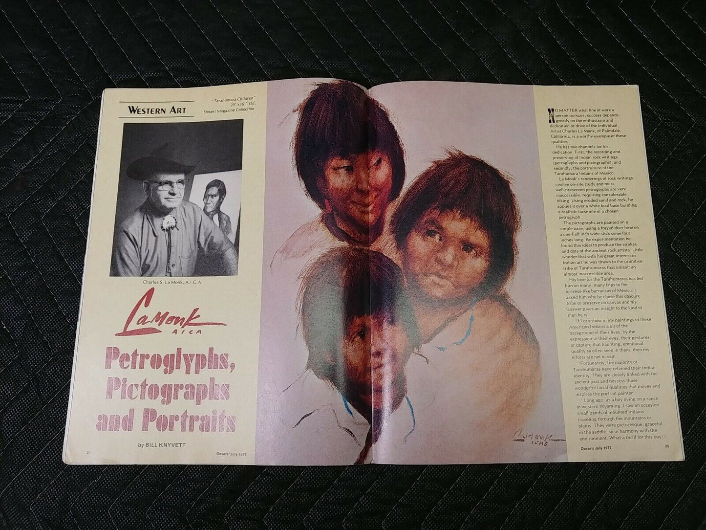 Vintage Desert Magazine July 1977