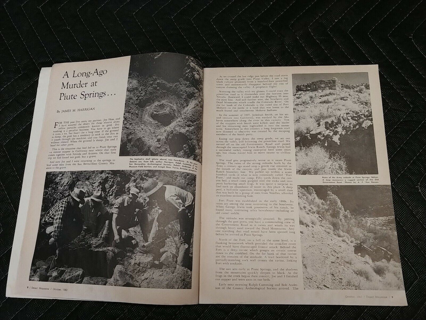 Vintage Desert Magazine October 1962