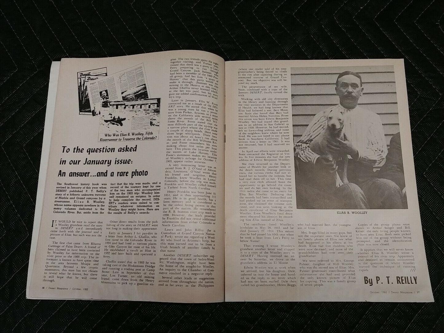 Vintage Desert Magazine October 1962