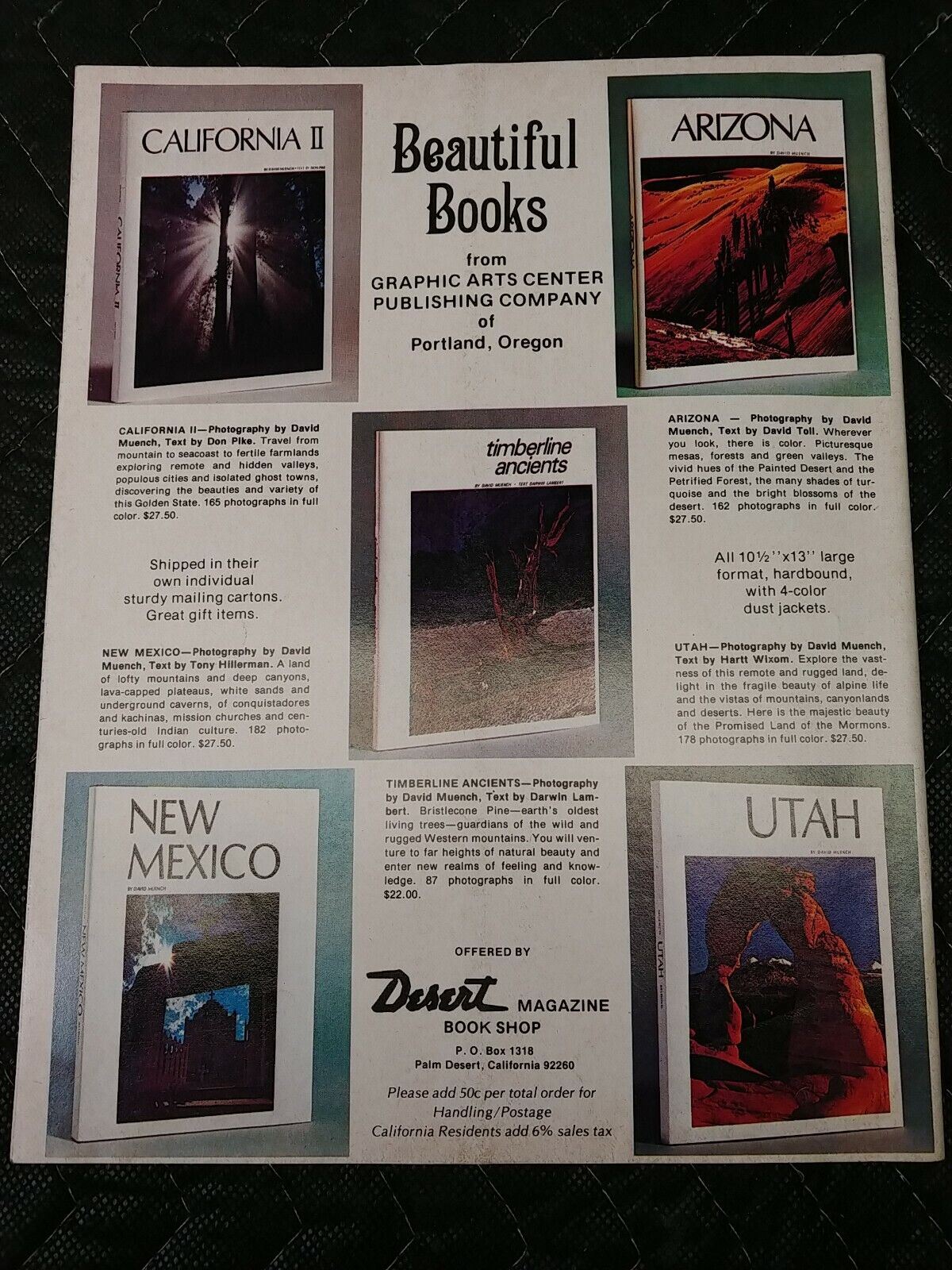 Vintage Desert Magazine June 1978