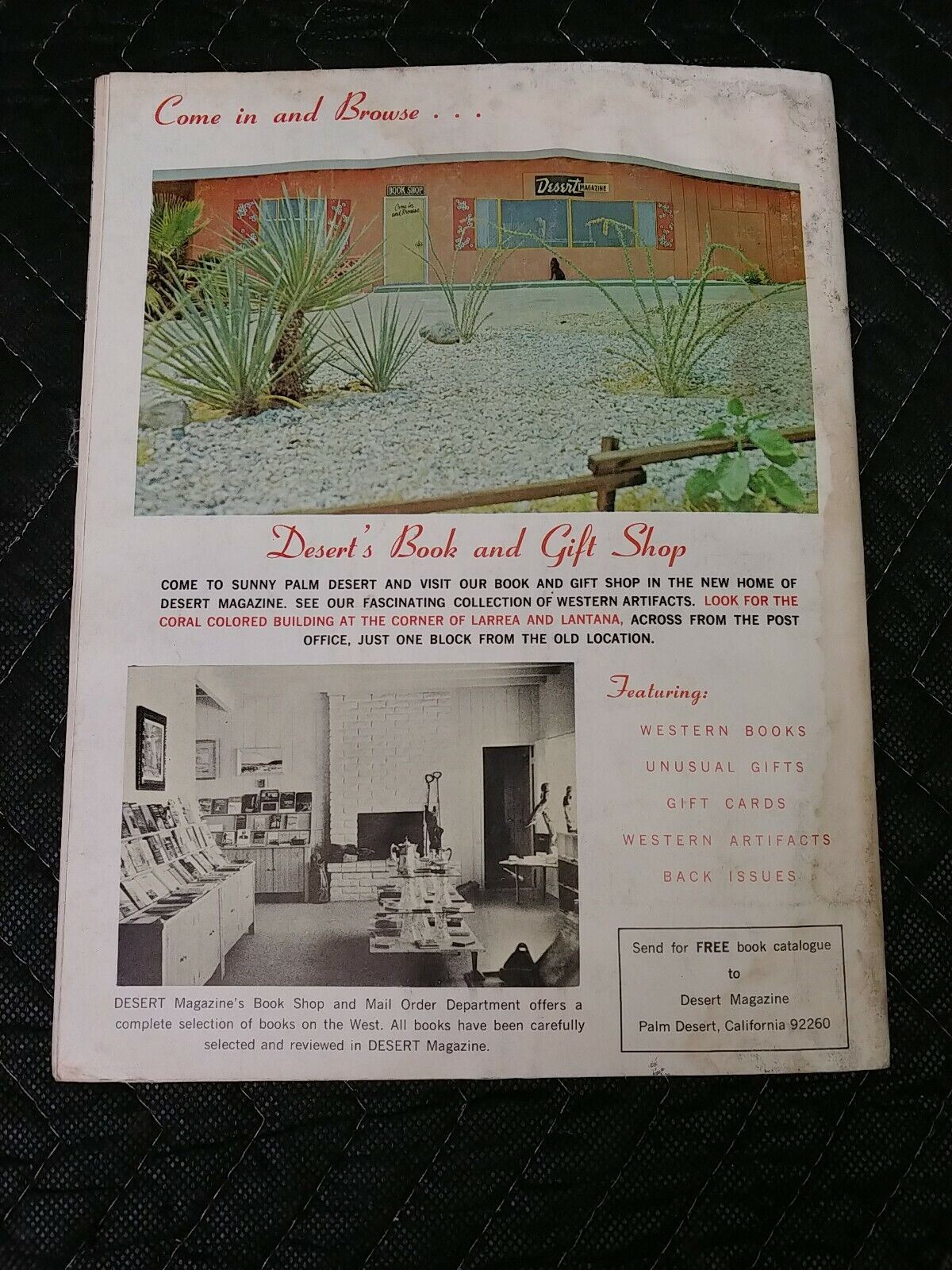 Vintage Desert Magazine November 1966