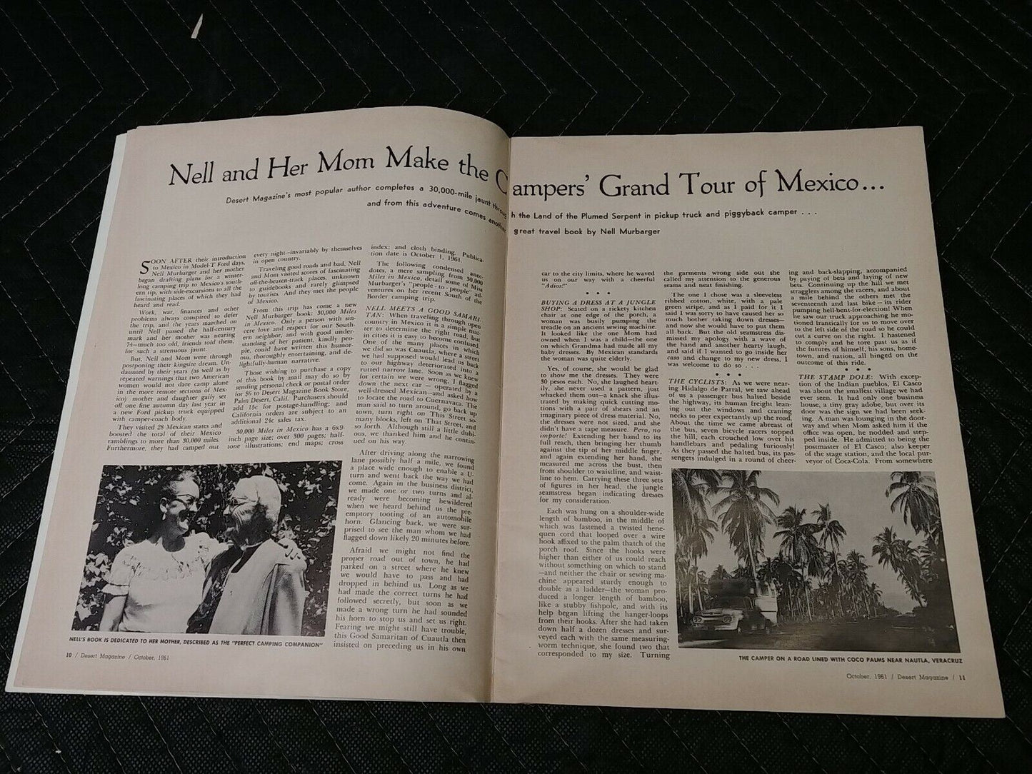 Vintage Desert Magazine October 1961