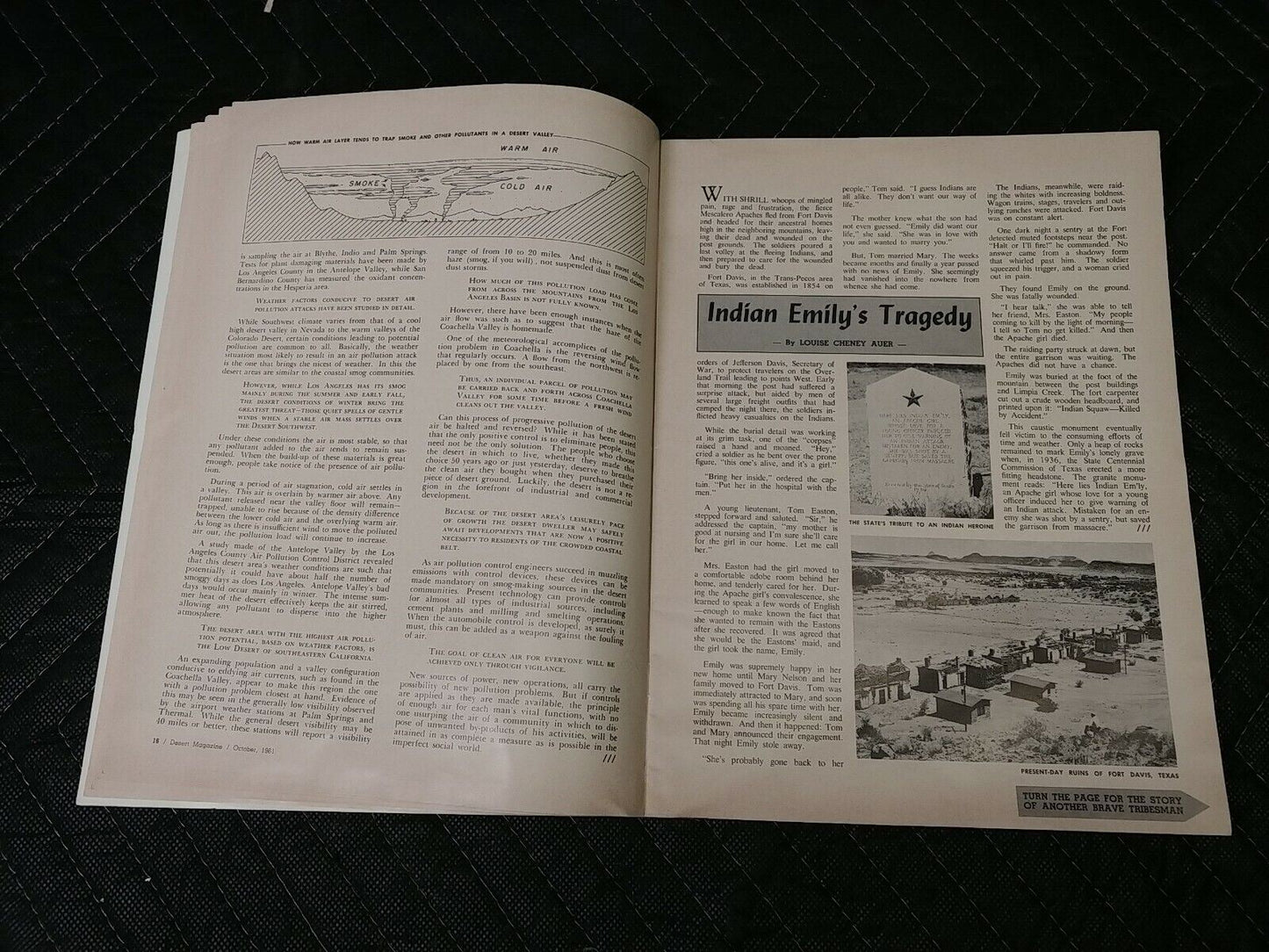 Vintage Desert Magazine October 1961