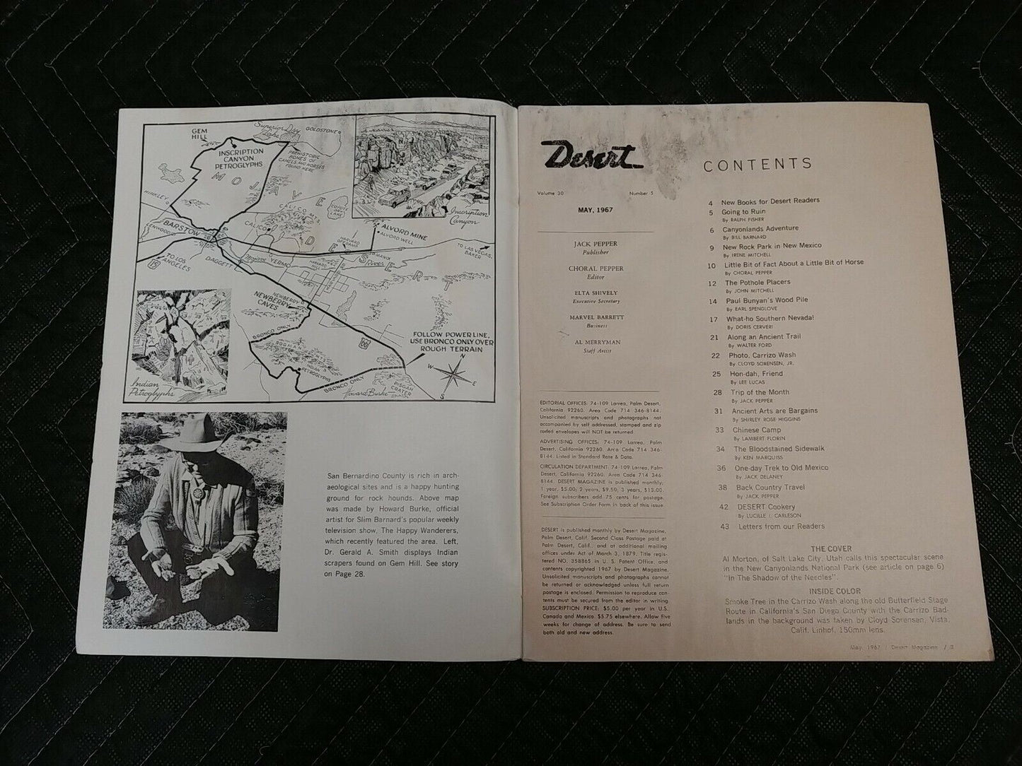 Vintage Desert Magazine May 1967