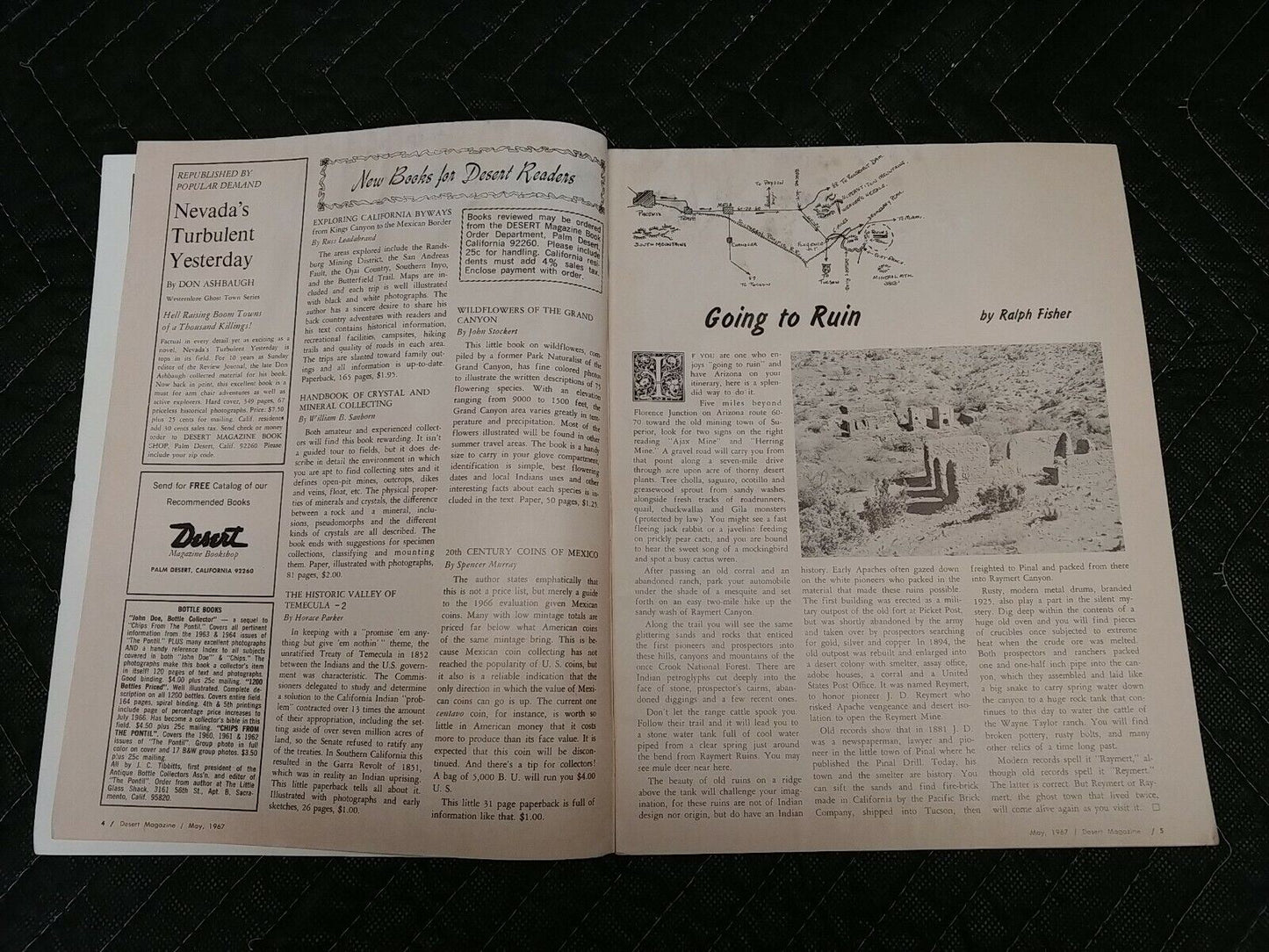 Vintage Desert Magazine May 1967