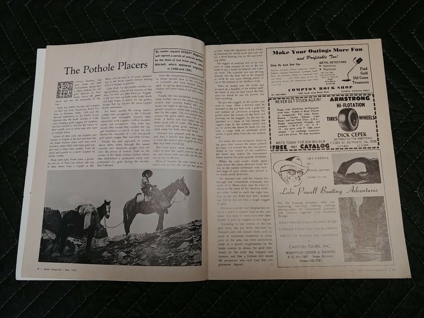 Vintage Desert Magazine May 1967