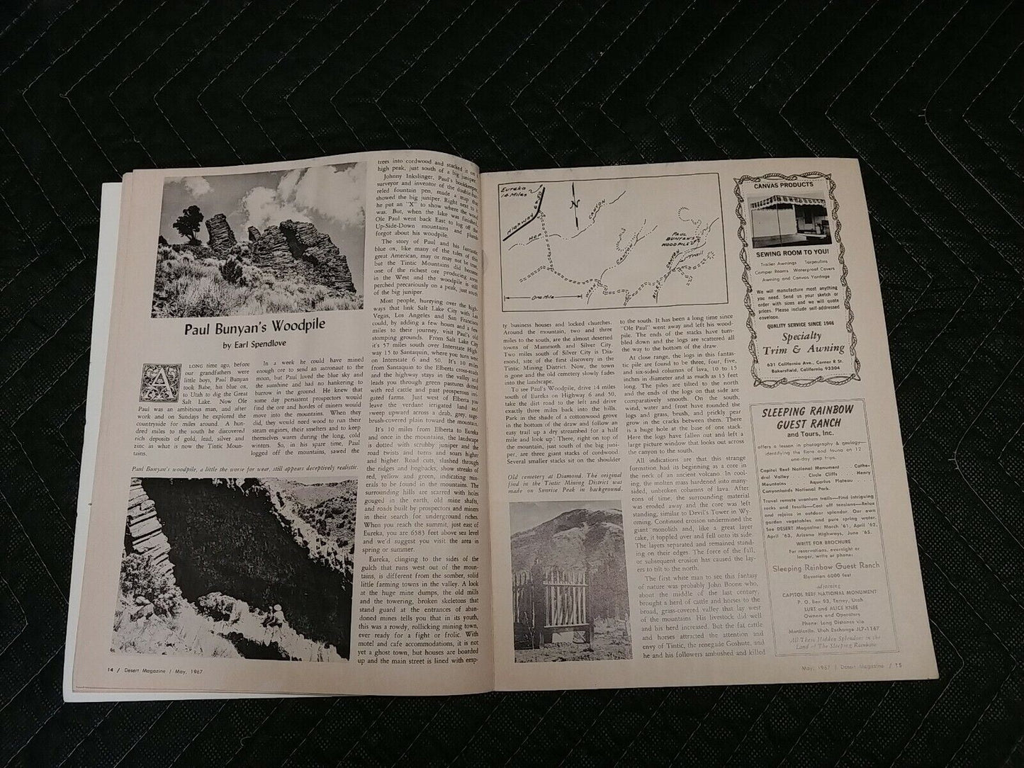 Vintage Desert Magazine May 1967